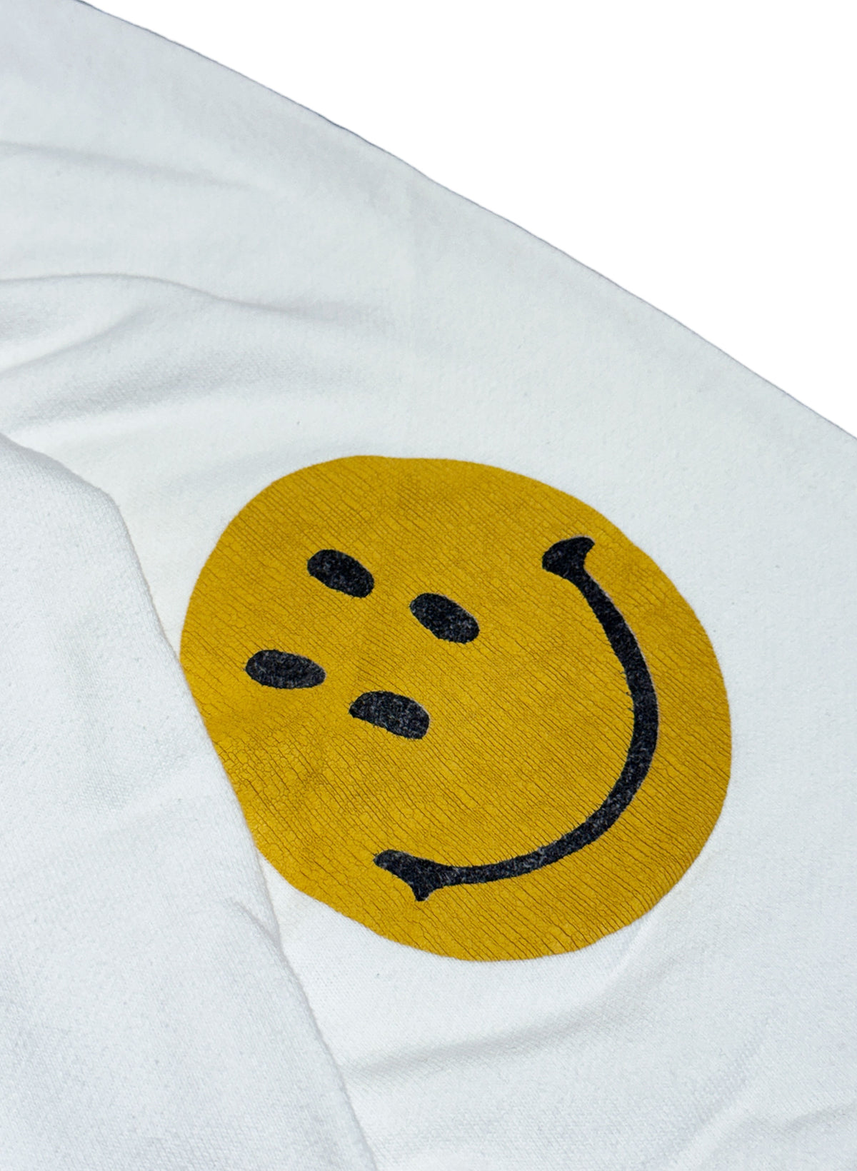 (SUP-881) KAPITAL SMILEY CREW NECK SWEAT - MADE IN JAPAN