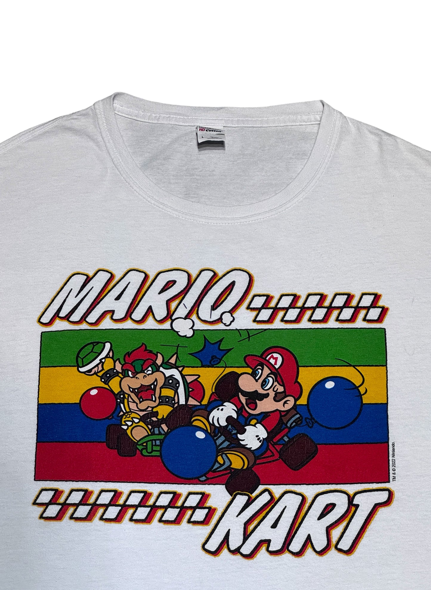 (SUP-630) MARIO KART "MARIO&BOWSER" S/S TEE