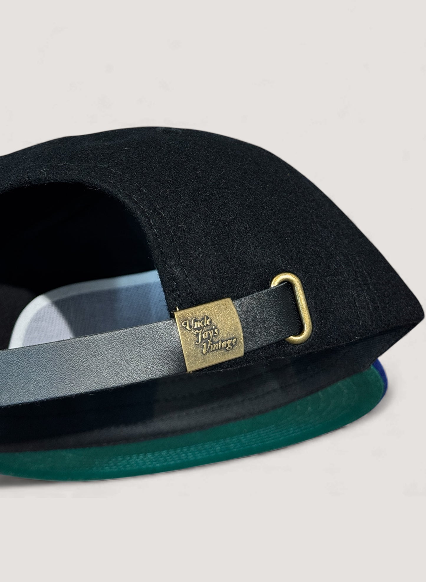 Uncle Jay's Vintage NY KNICKS WOOL CAP BLACK/BLUE (UNCLE-005)