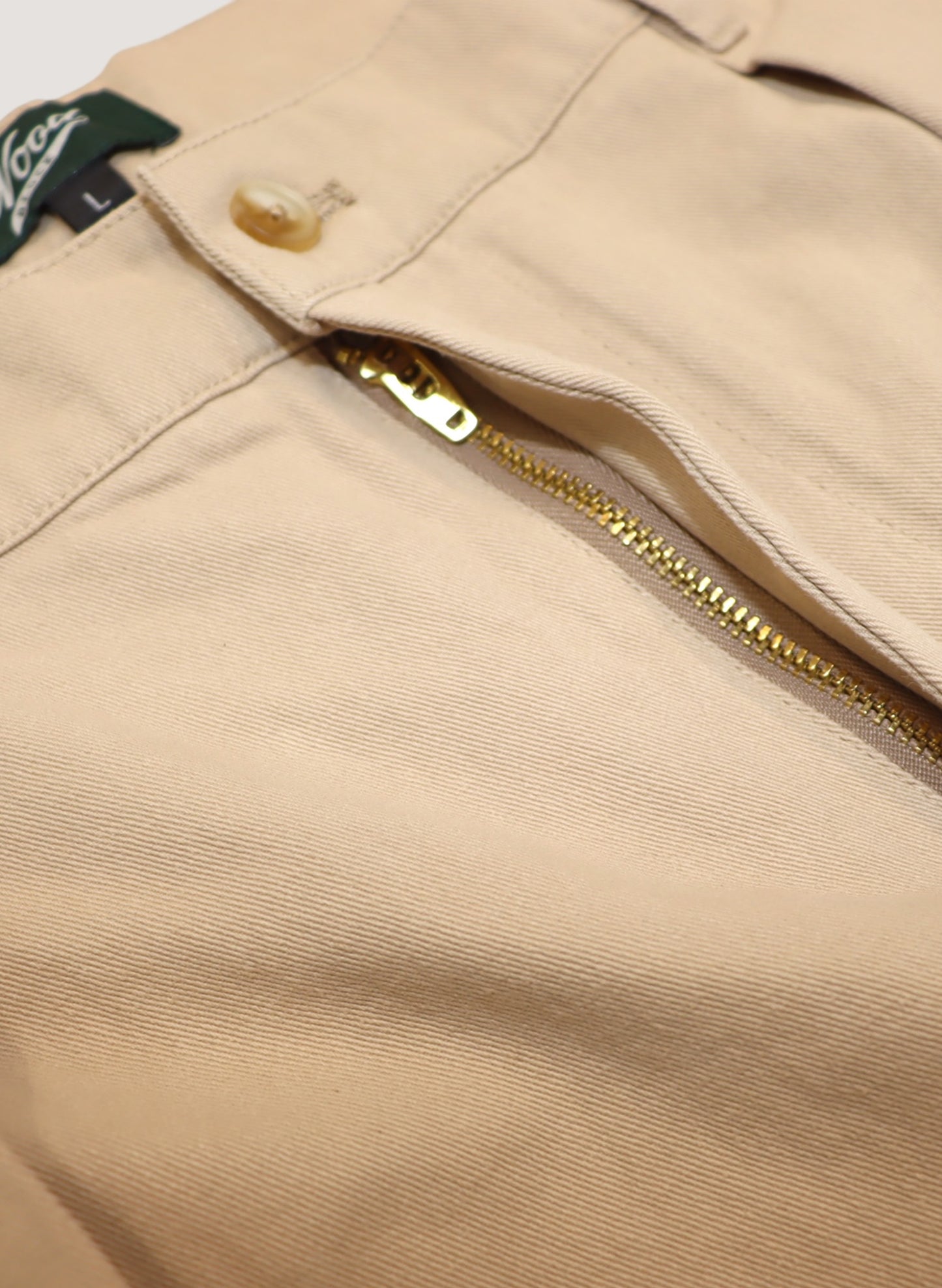 WOODBLOCK 2TUCK CHINO SHORT PANT KHAKI (WB-26SS-017)