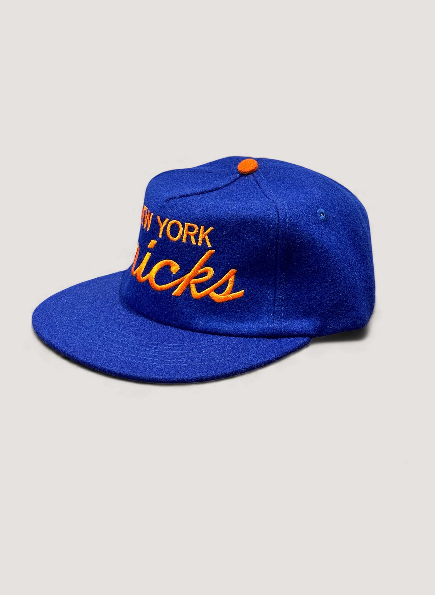 Uncle Jay's Vintage NY KNICKS WOOL CAP BLUE/ORANGE (UNCLE-005)