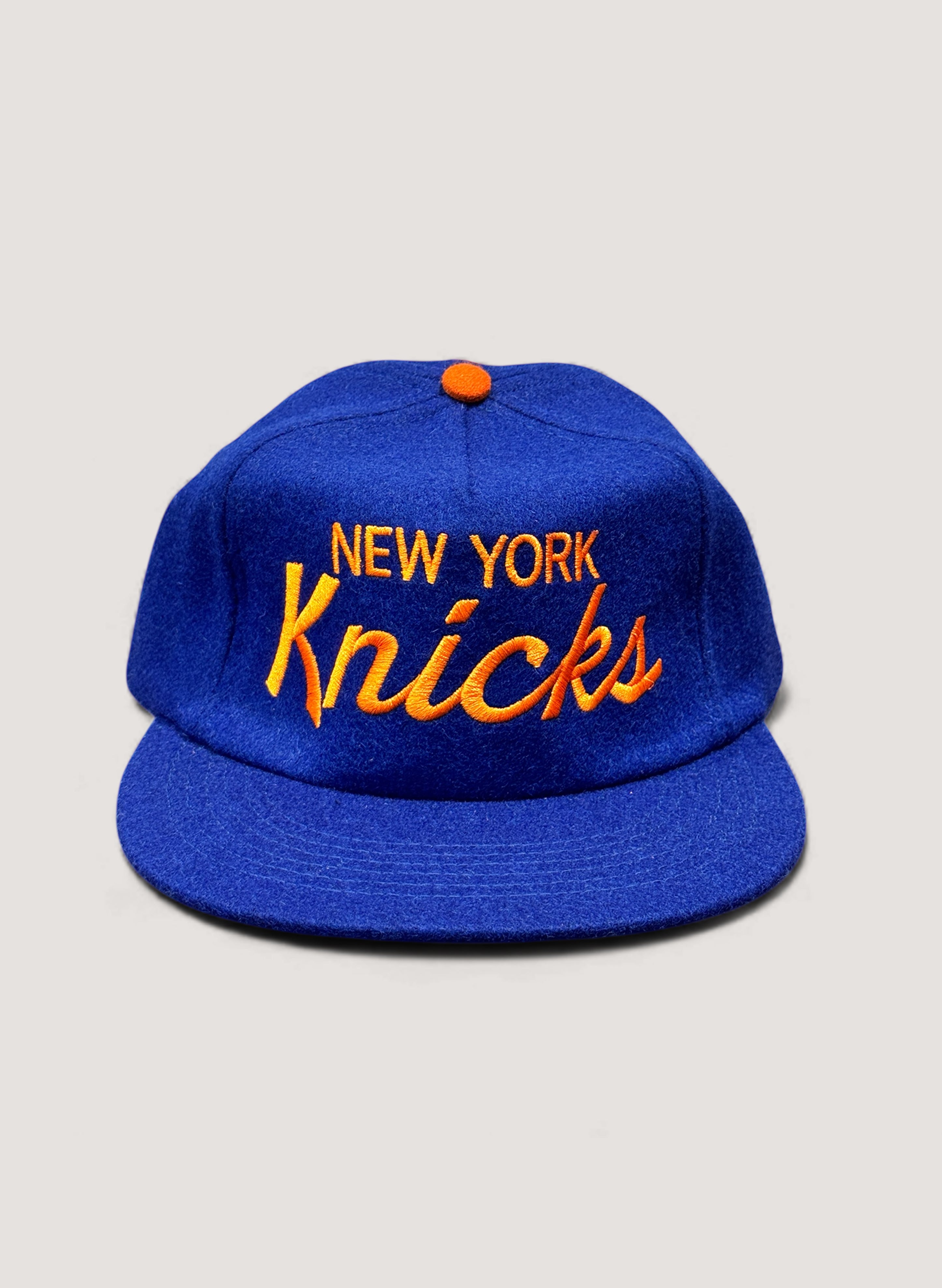 Uncle Jay's Vintage NY KNICKS WOOL CAP BLUE/ORANGE (UNCLE-005
