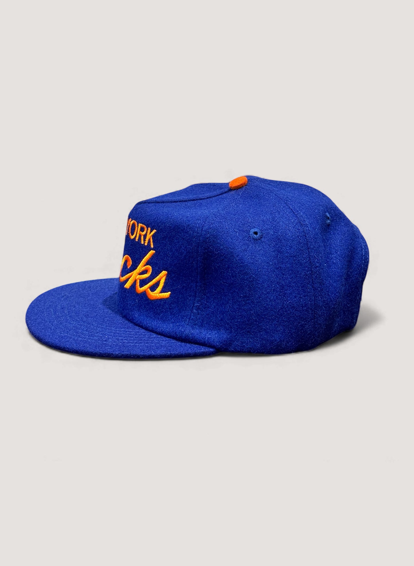 Uncle Jay's Vintage NY KNICKS WOOL CAP BLUE/ORANGE (UNCLE-005)