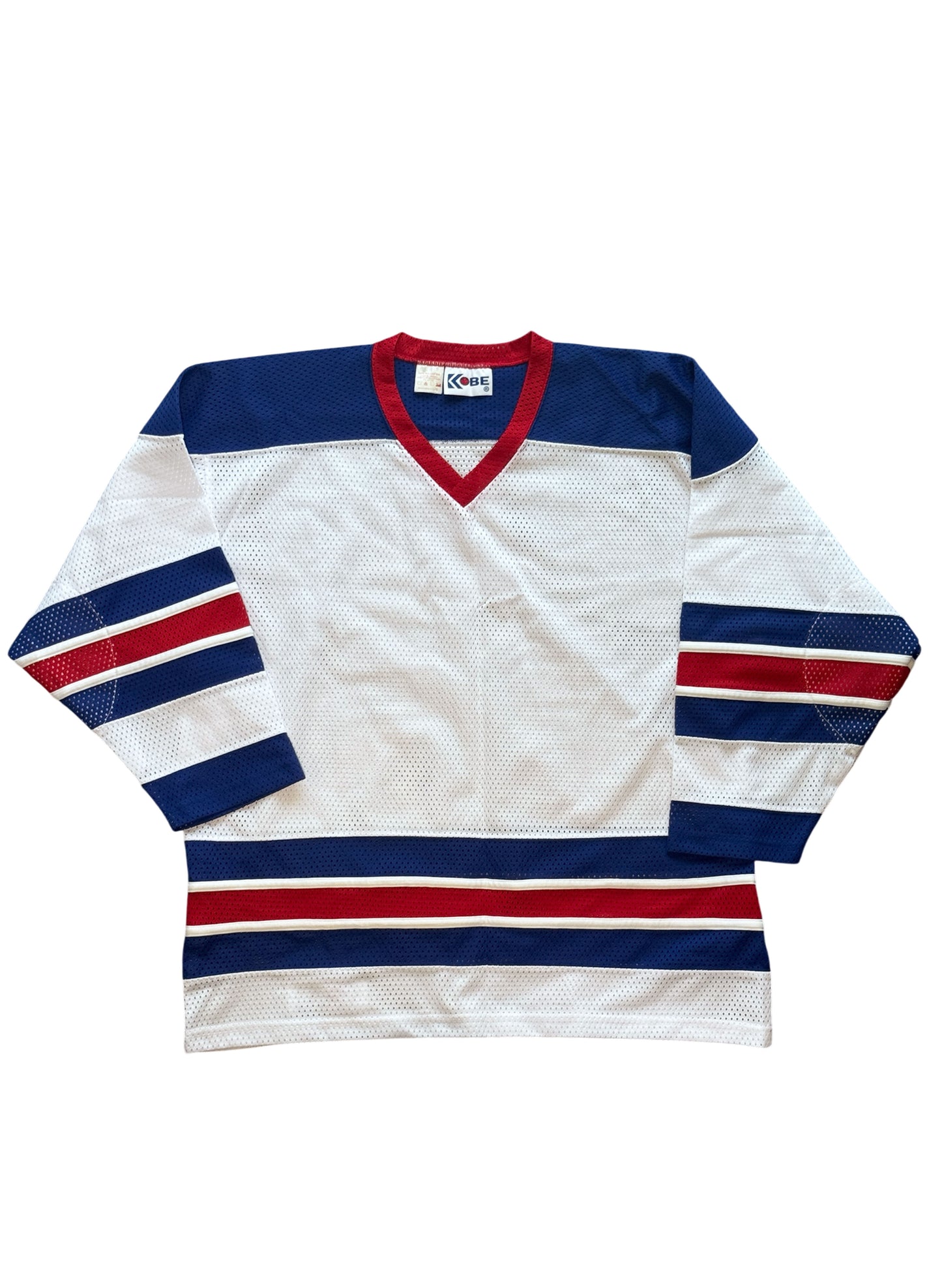 (SUP-791) KOBE SPORTSWEAR TRICOLOR MESH HOCKEY SHIRT - MADE IN CANADA
