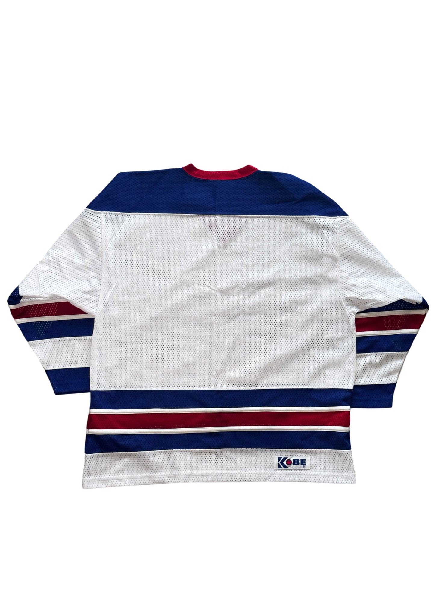 (SUP-791) KOBE SPORTSWEAR TRICOLOR MESH HOCKEY SHIRT - MADE IN CANADA