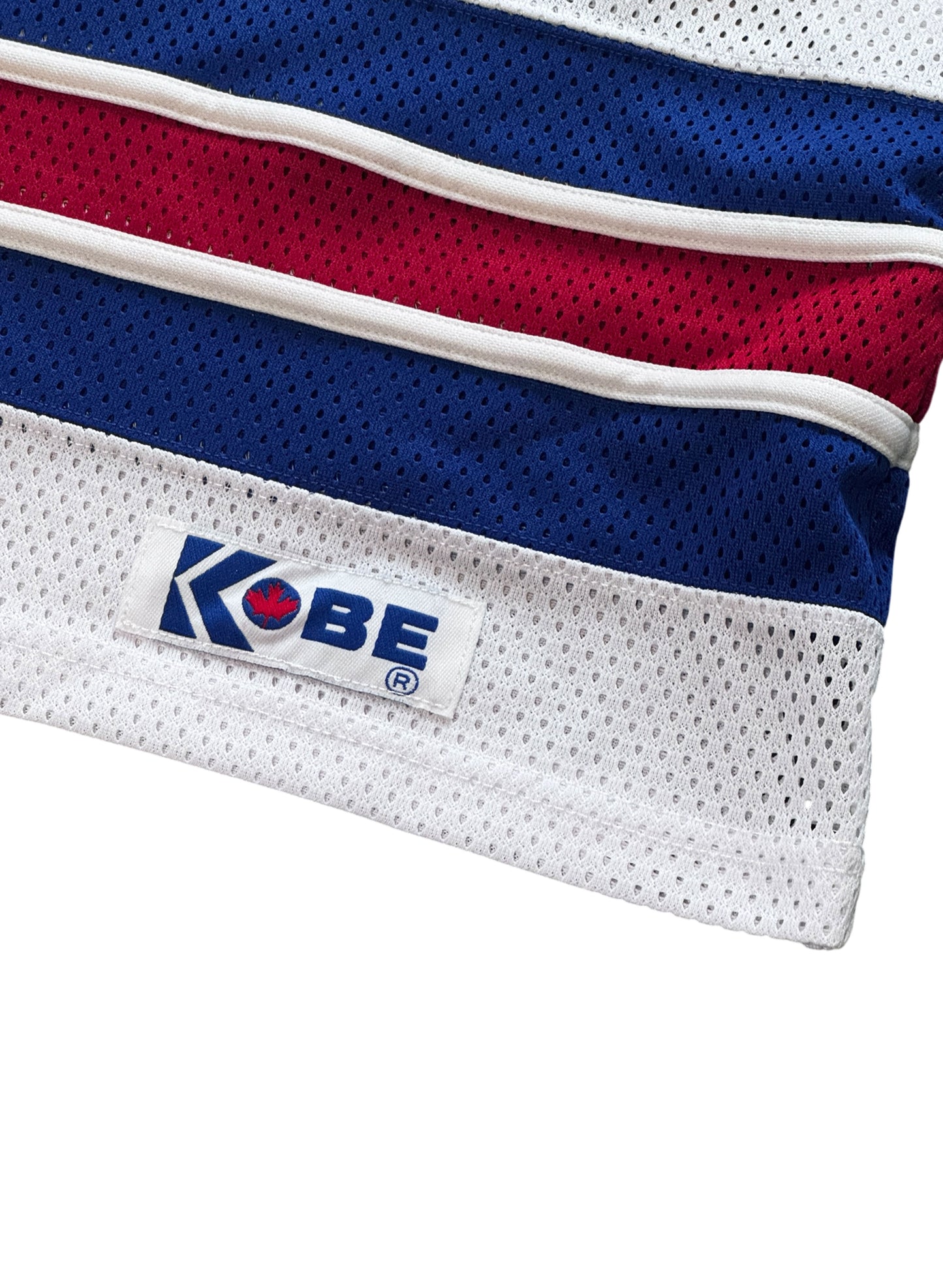 (SUP-791) KOBE SPORTSWEAR TRICOLOR MESH HOCKEY SHIRT - MADE IN CANADA