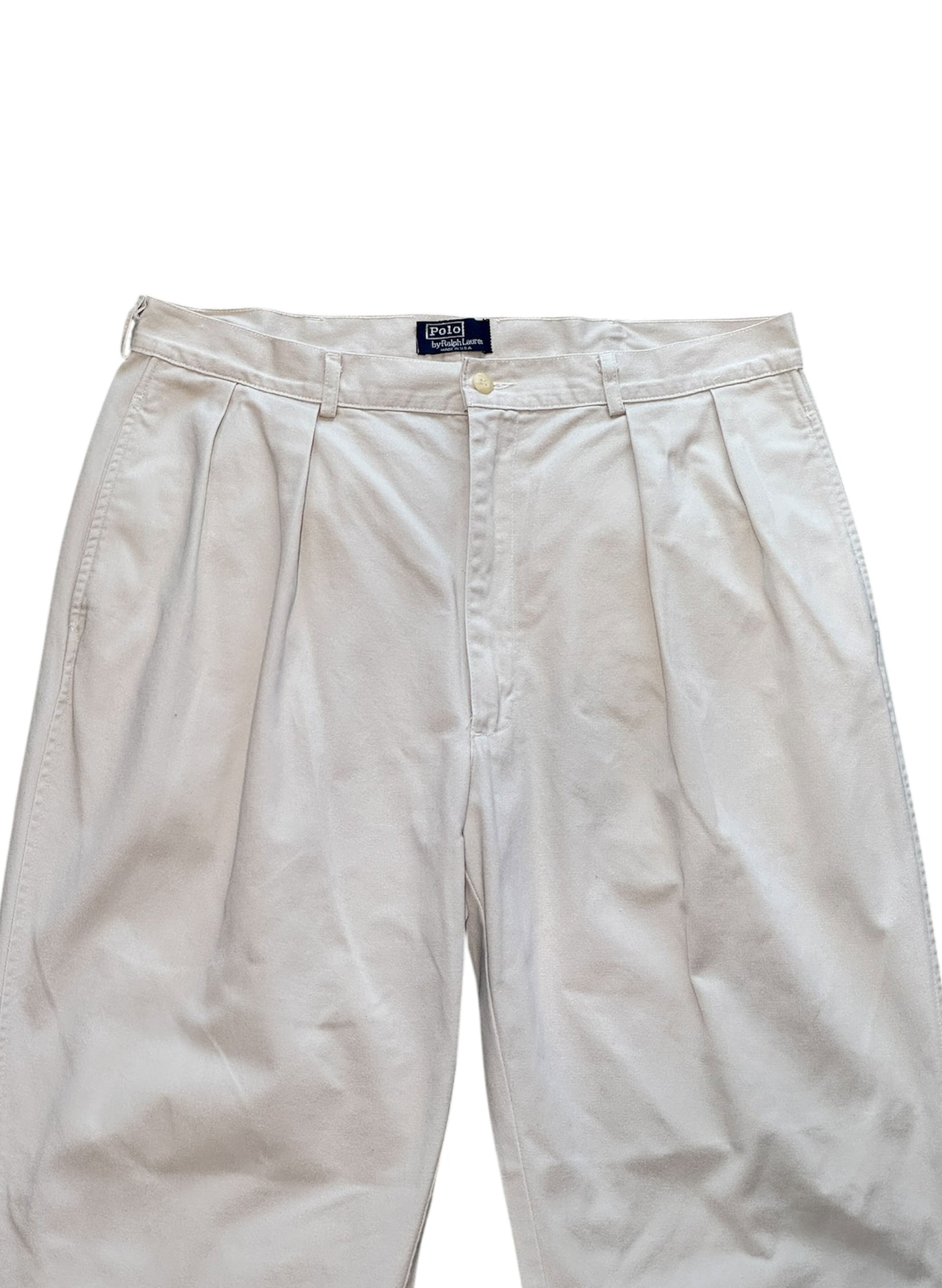 (SUP-480) Polo Ralph Lauren 2TUCK CHINO TROUSERS - MADE IN U.S.A.