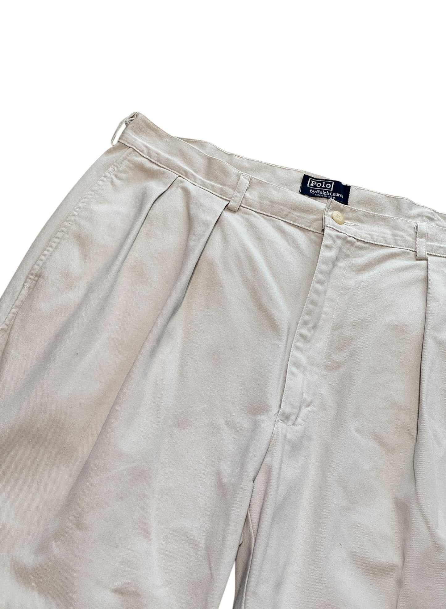 (SUP-480) Polo Ralph Lauren 2TUCK CHINO TROUSERS - MADE IN U.S.A.