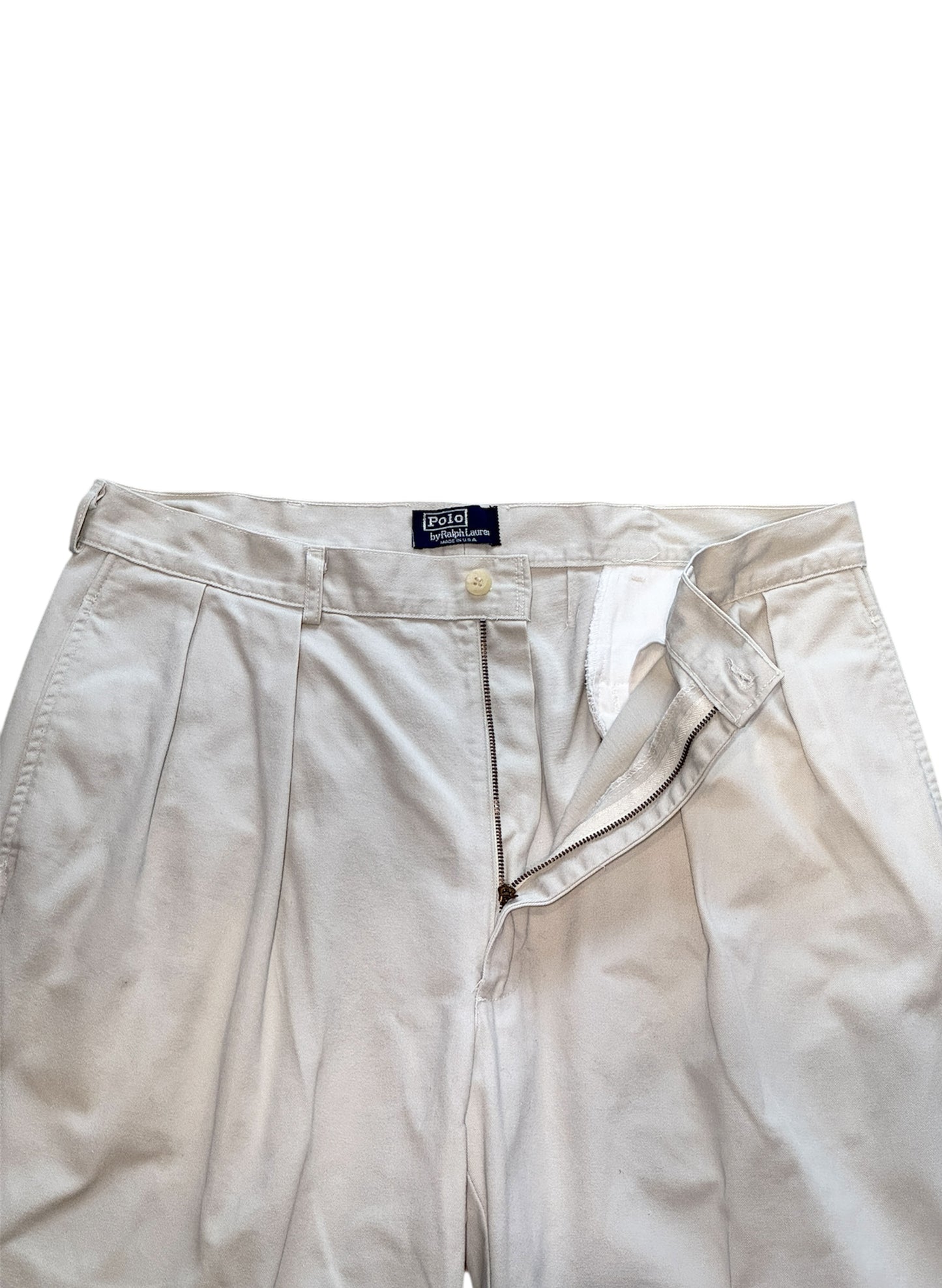 (SUP-480) Polo Ralph Lauren 2TUCK CHINO TROUSERS - MADE IN U.S.A.