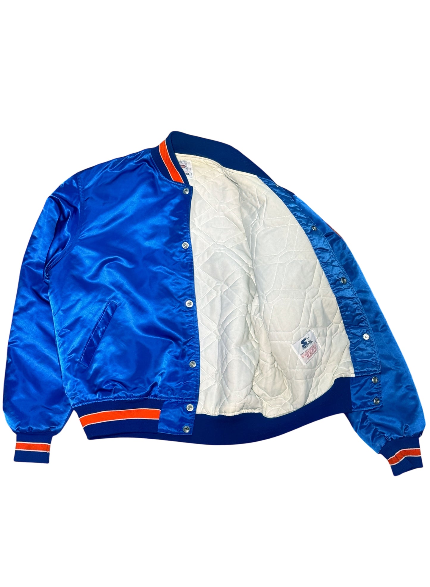 (SUP-507) STARTER NEW YORK METS NYLON STADIUM JACKET - MADE IN JAMAICA