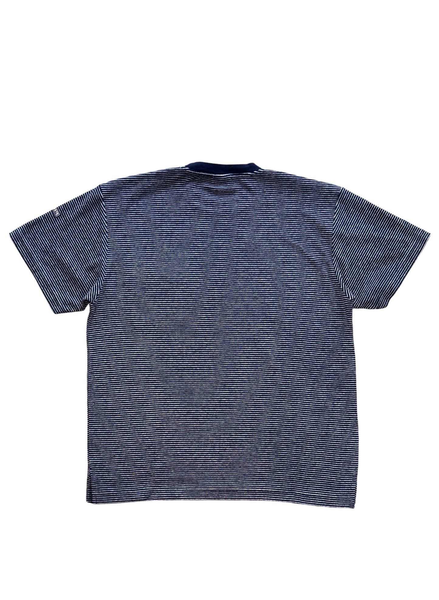 (SUP-709) LACOSTE TERRY BORDER POCKET TEE