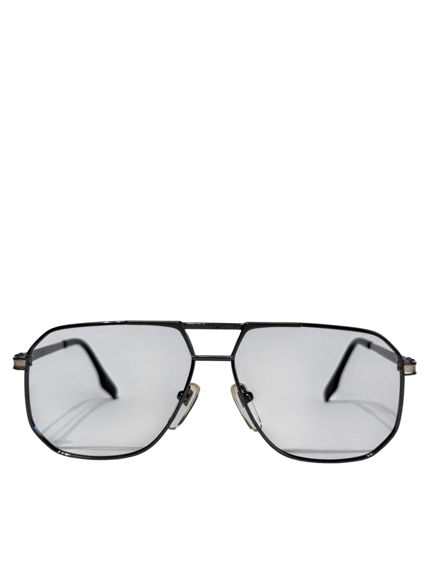 (SUP-647) 90s LANVIN PARIS TITAN FRAME GLASSES (レンズなし)