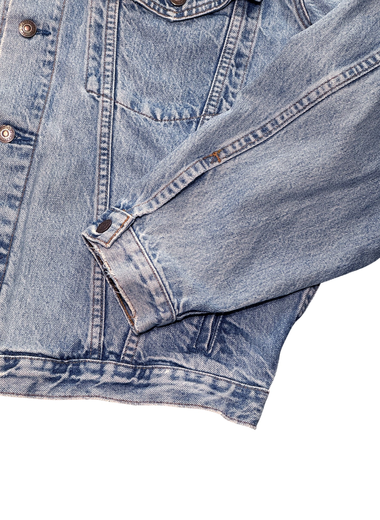 (SUP-574) LEVI'S 75525 0412 "BIG SIZE" DENIM JACKET - MADE IN CANADA