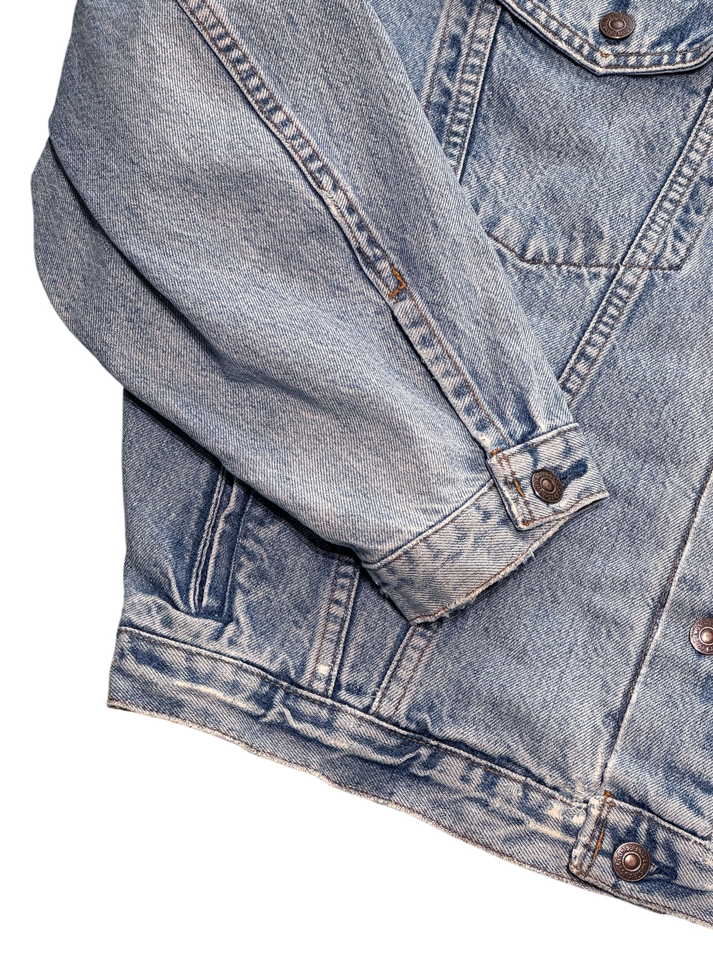 (SUP-574) LEVI'S 75525 0412 "BIG SIZE" DENIM JACKET - MADE IN CANADA