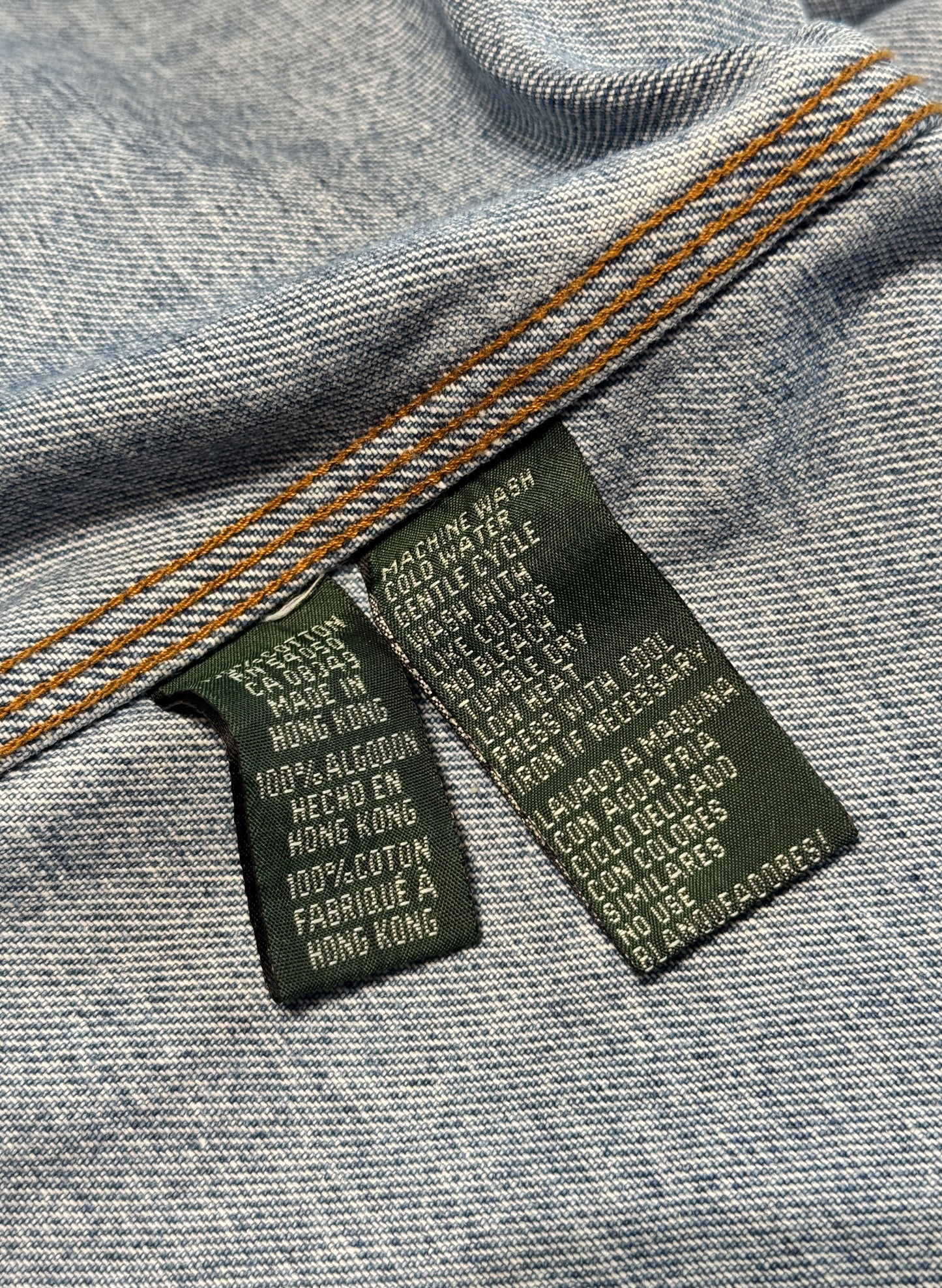 (SUP-519) LAUREN JEANS CO. COVERALL DENIM JACKET