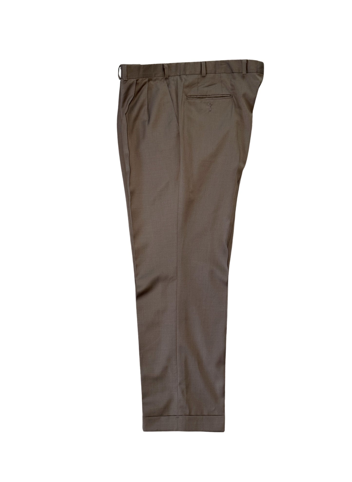 (SUP-741) LAUREN RALPH LAUREN 2TUCK TROUSERS - W38 - MADE IN CANADA