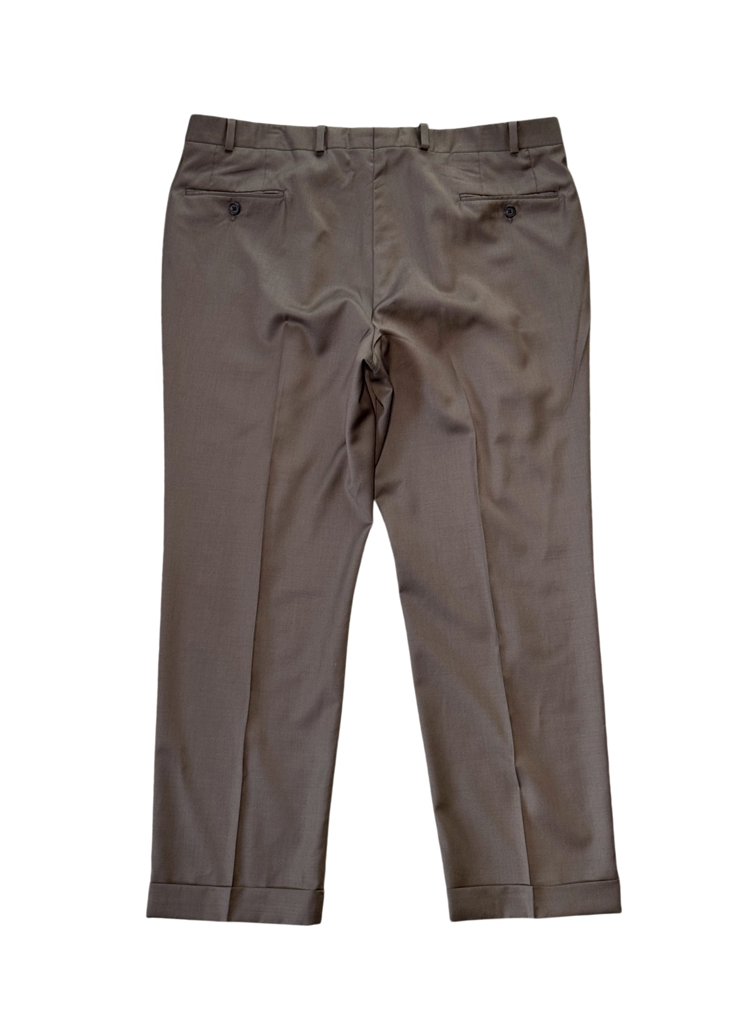 (SUP-741) LAUREN RALPH LAUREN 2TUCK TROUSERS - W38 - MADE IN CANADA