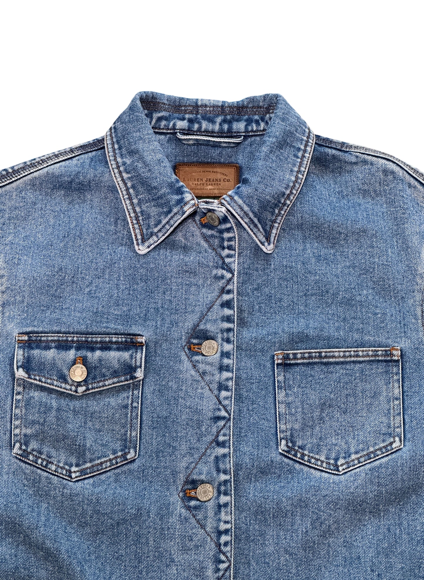 (SUP-519) LAUREN JEANS CO. COVERALL DENIM JACKET