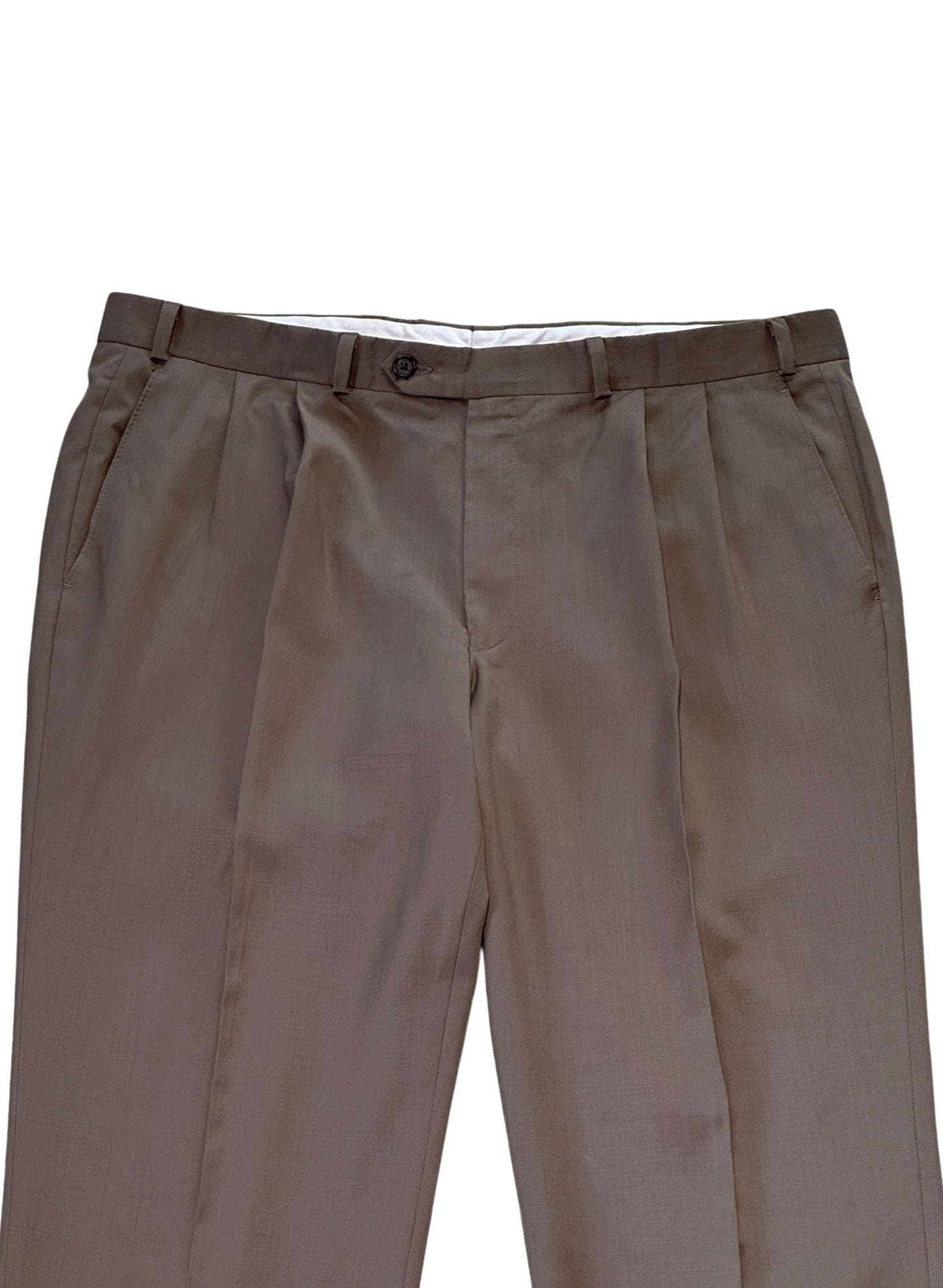 (SUP-741) LAUREN RALPH LAUREN 2TUCK TROUSERS - W38 - MADE IN CANADA