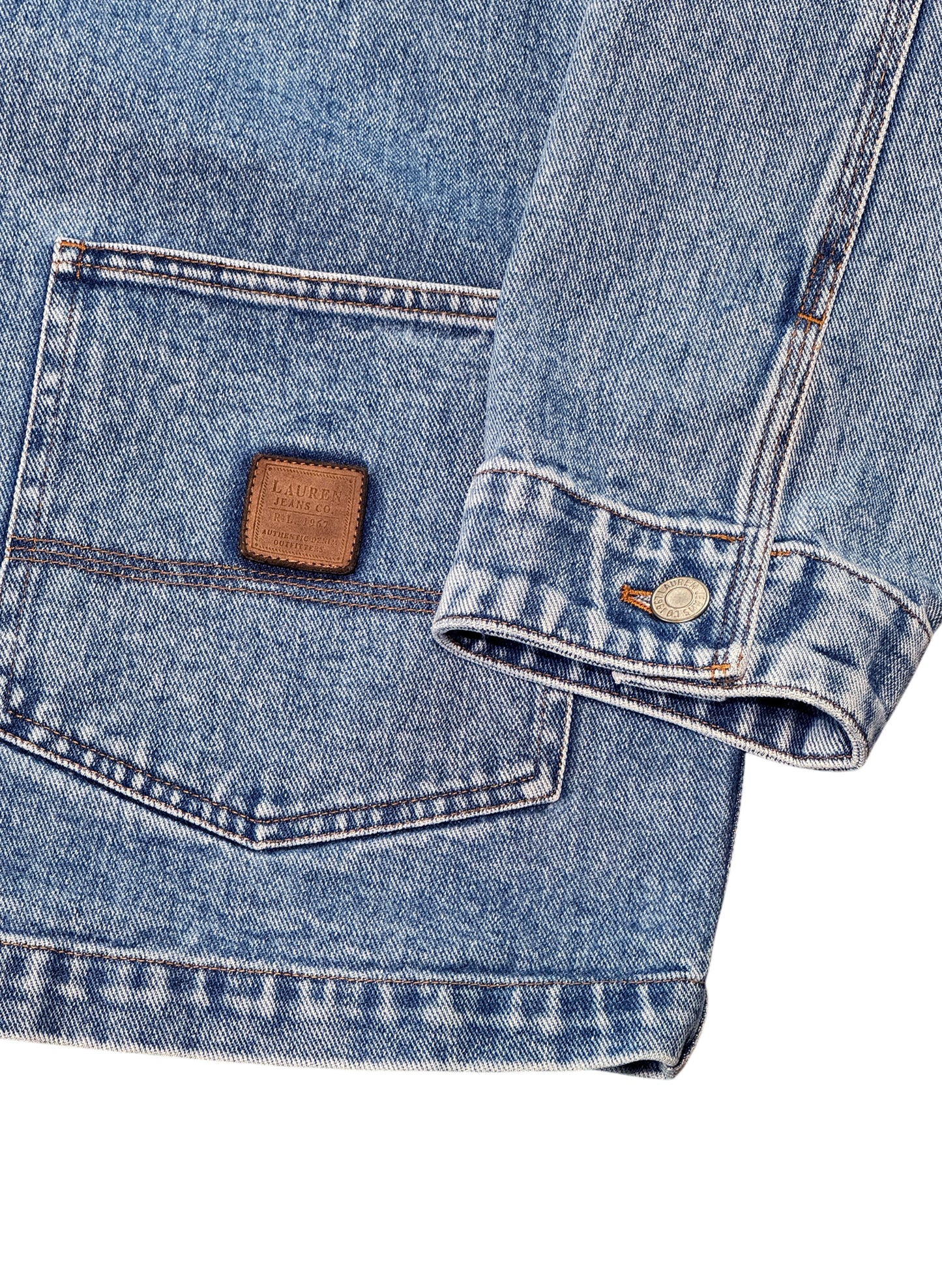 (SUP-519) LAUREN JEANS CO. COVERALL DENIM JACKET