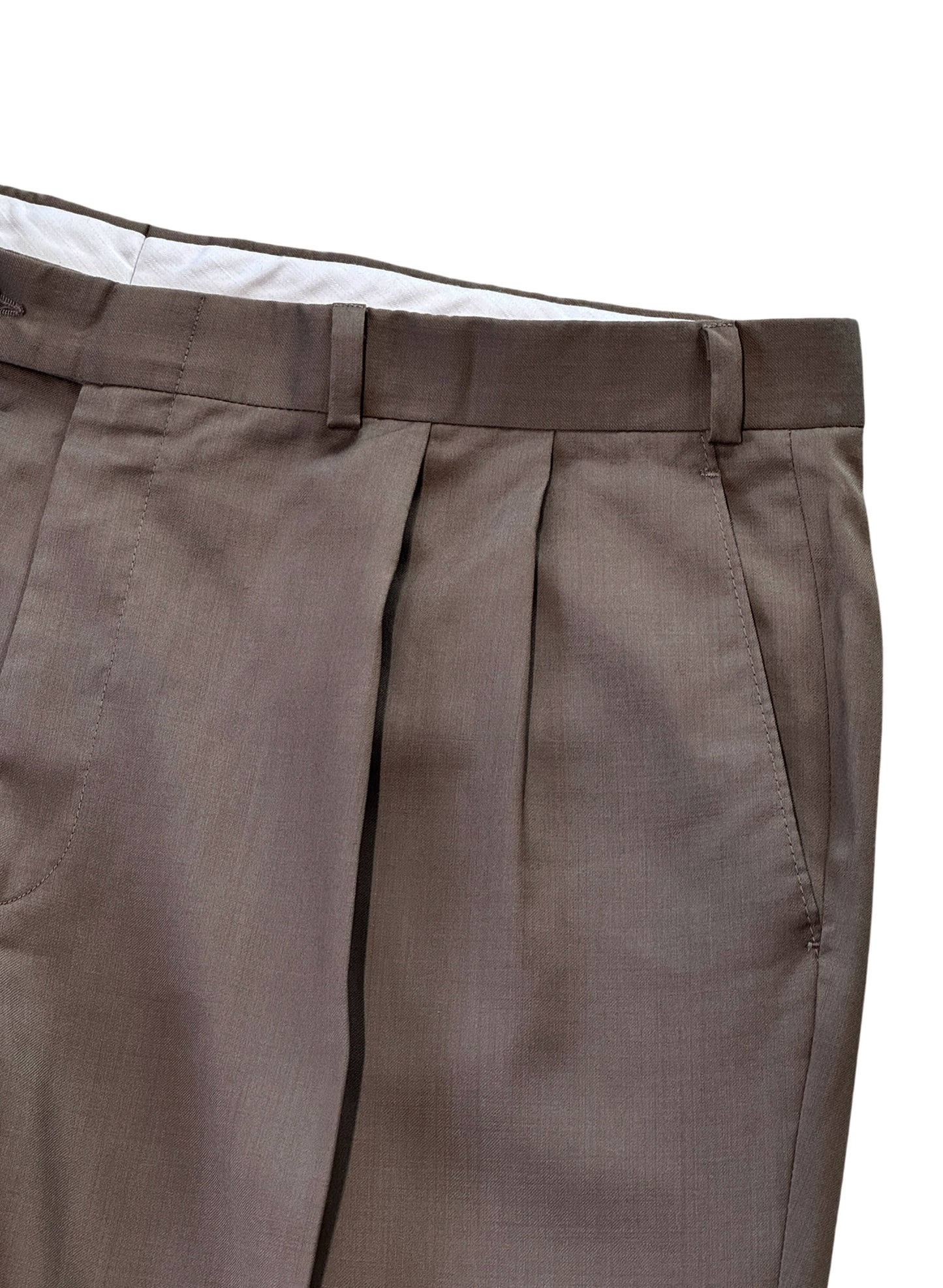 (SUP-741) LAUREN RALPH LAUREN 2TUCK TROUSERS - W38 - MADE IN CANADA