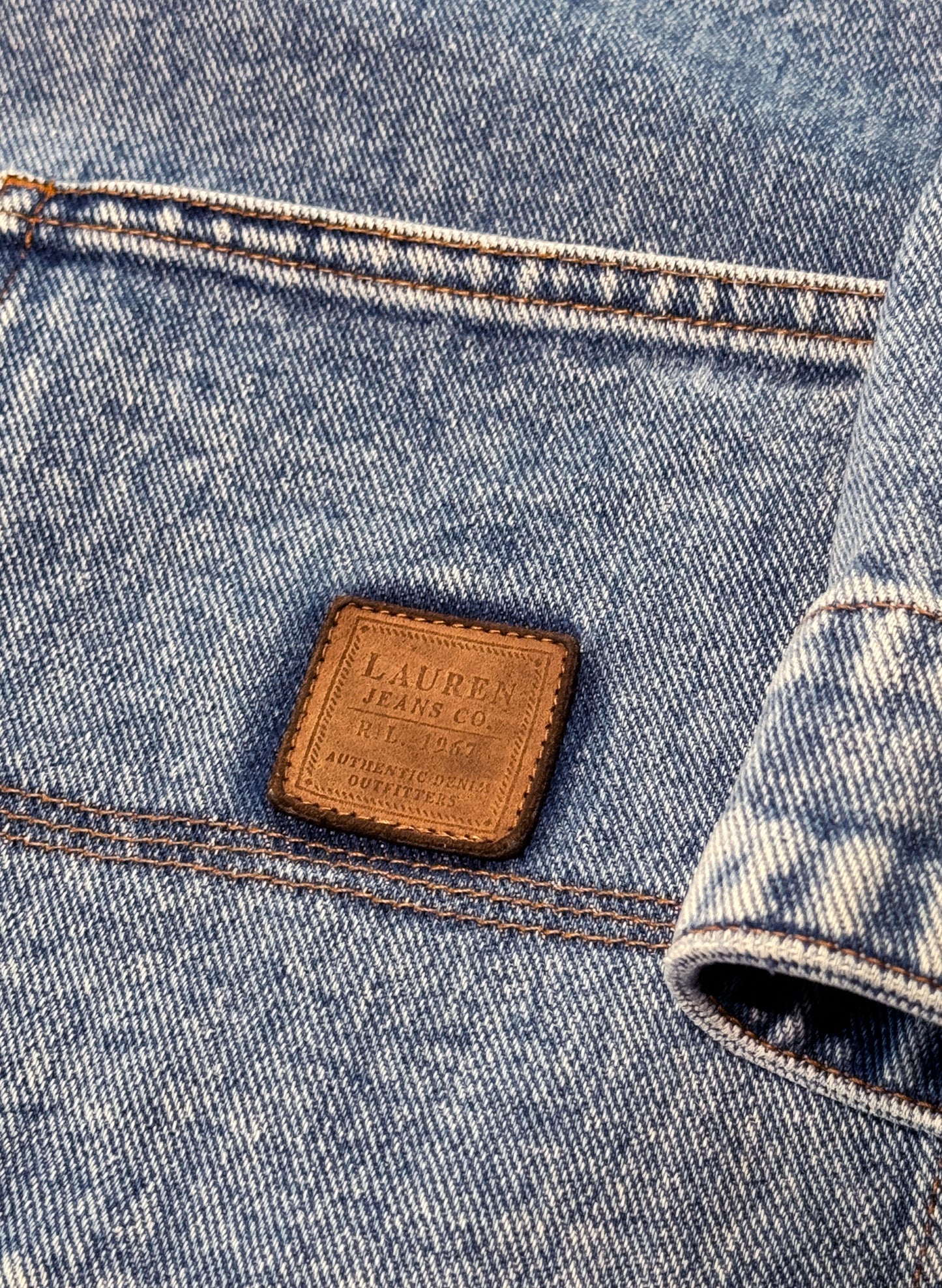 (SUP-519) LAUREN JEANS CO. COVERALL DENIM JACKET