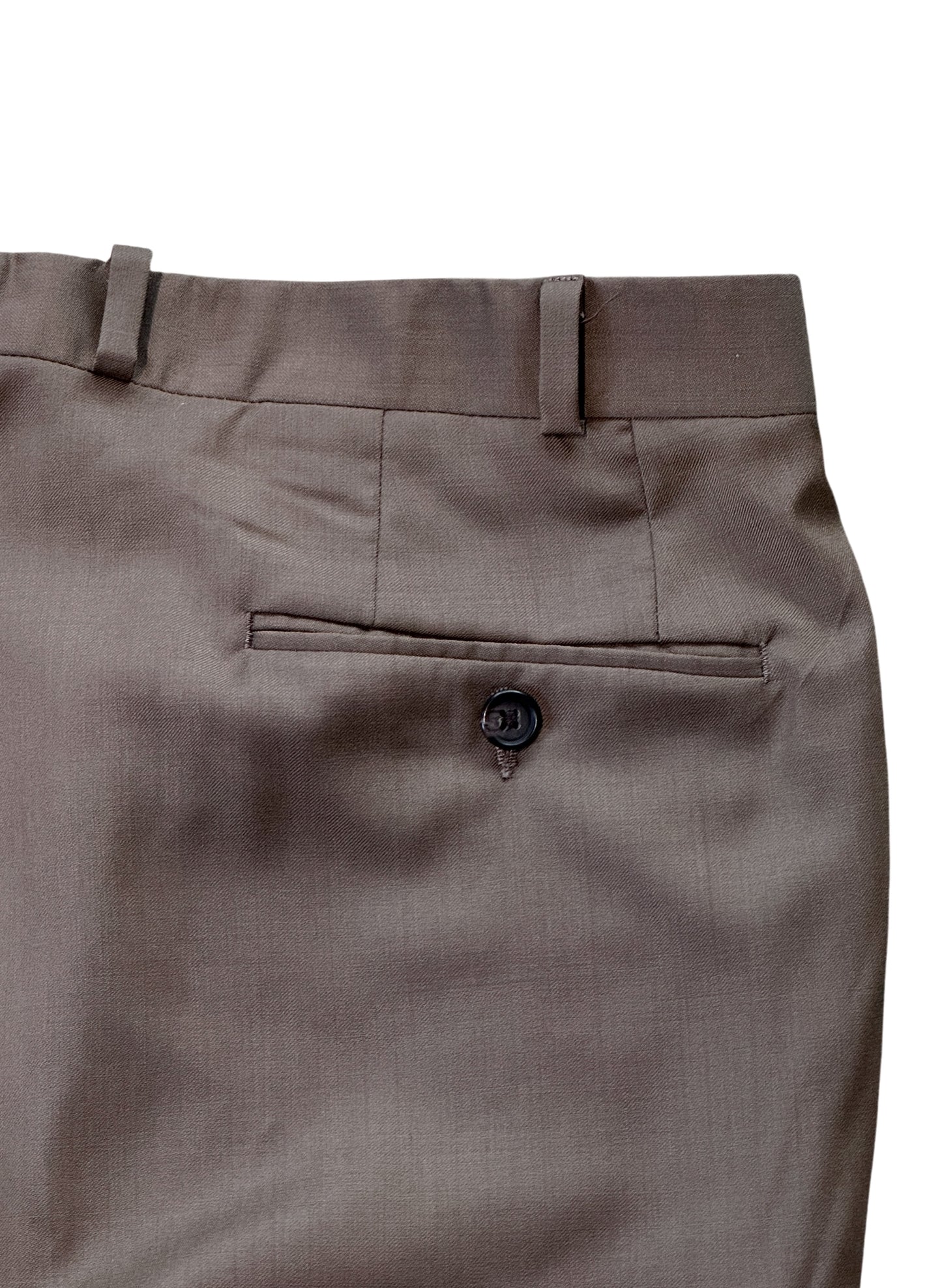 (SUP-741) LAUREN RALPH LAUREN 2TUCK TROUSERS - W38 - MADE IN CANADA