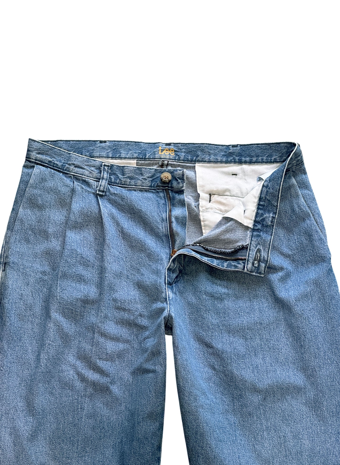 (SUP-565) Lee 2TUCK DENIM TROUSERS - RELAX FIT - MADE IN MEXICO