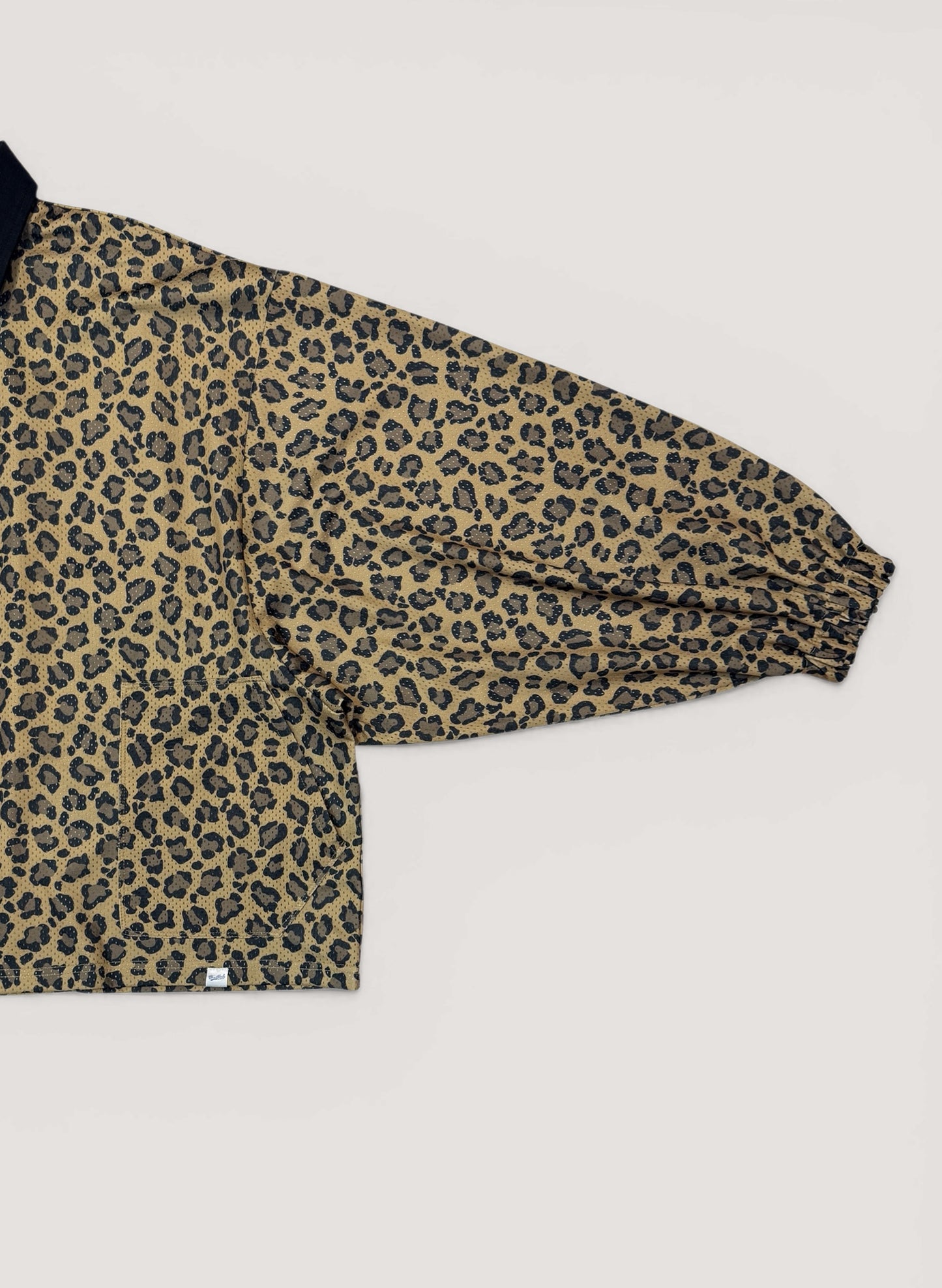 WOODBLOCK LS MESH RUGGER SHIRT LEOPARD (WB-26SS-012)