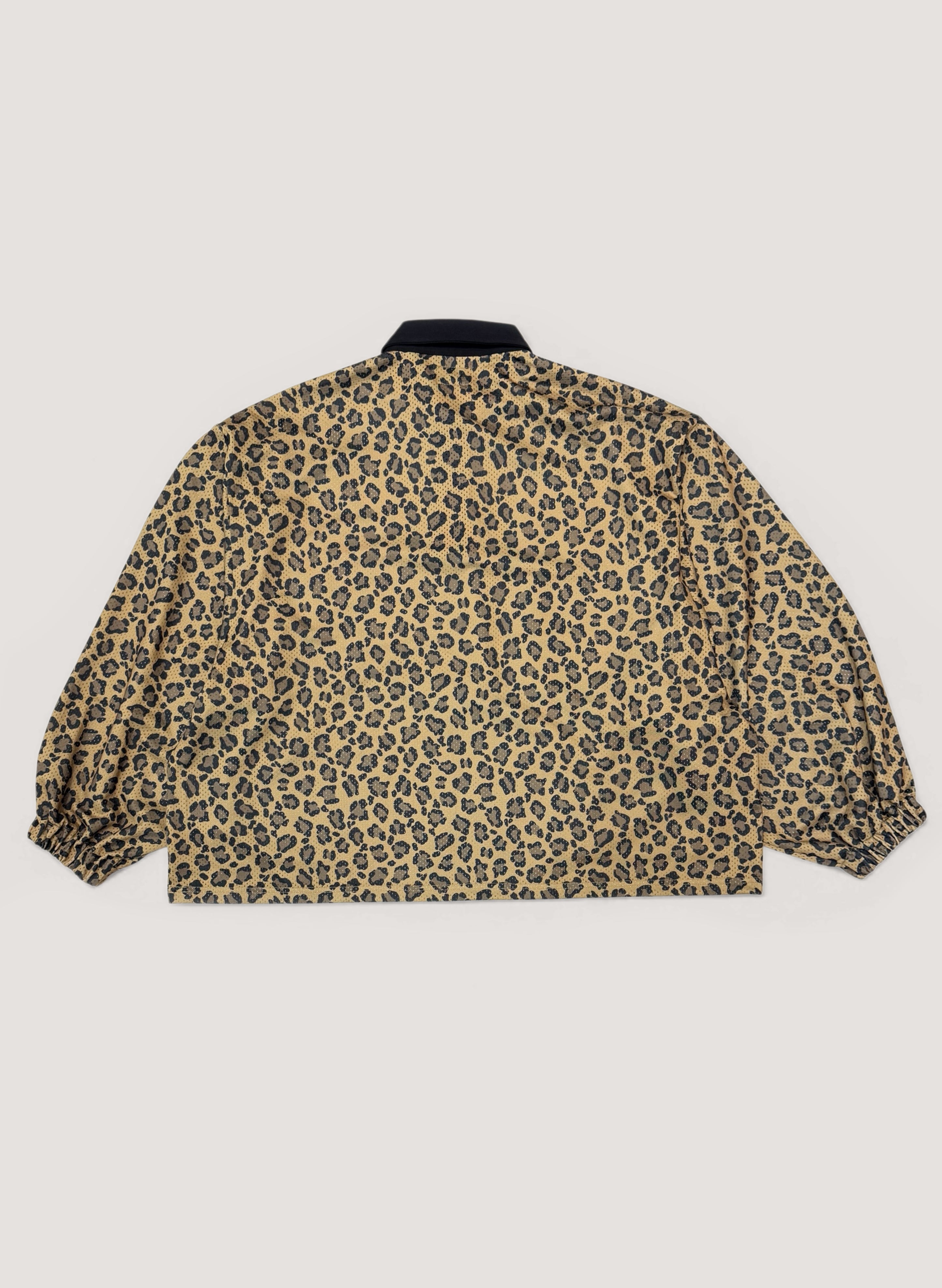 WOODBLOCK LS MESH RUGGER SHIRT LEOPARD (WB-26SS-012)