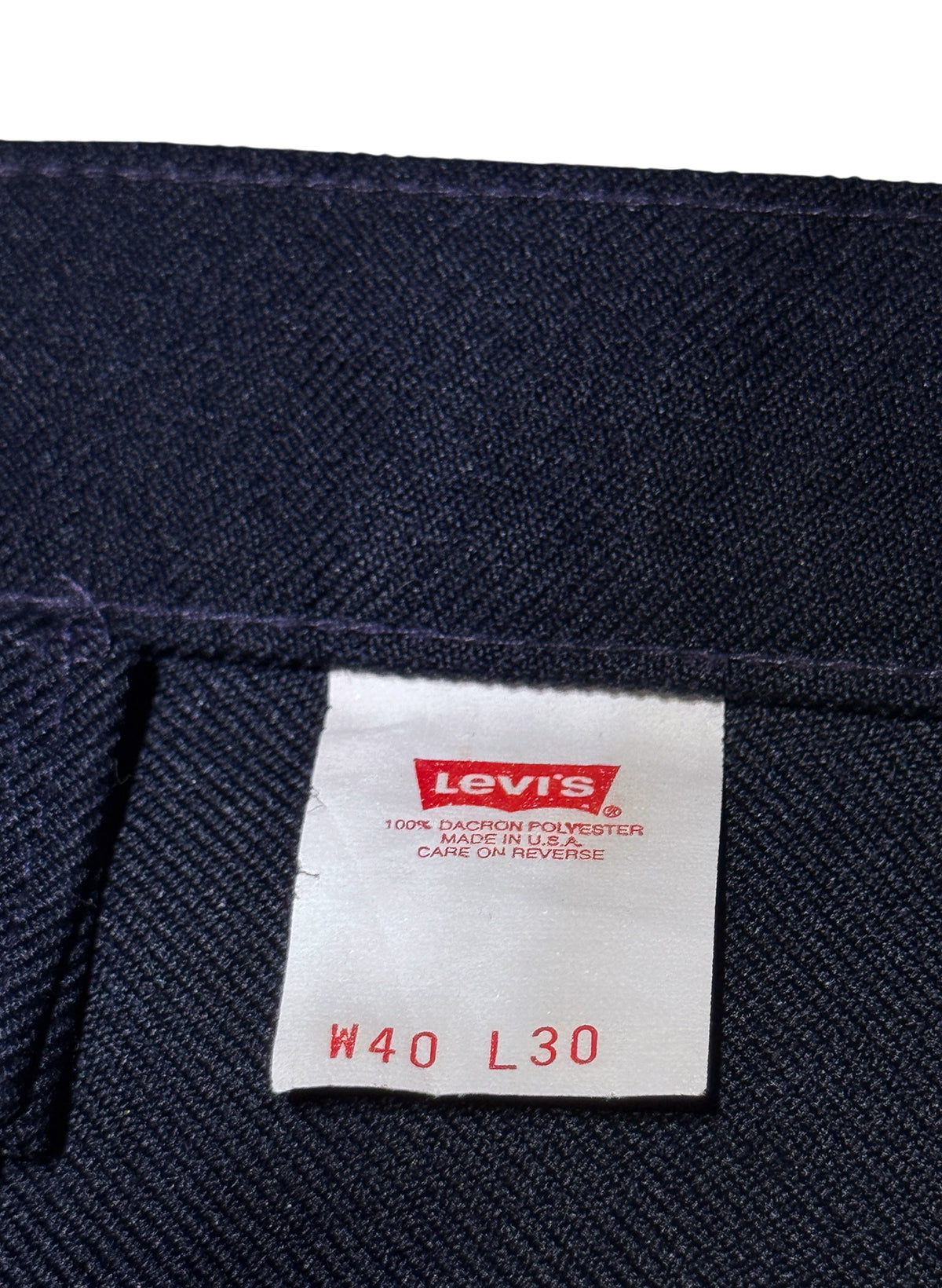 (SUP-825) 90s LEVI'S 517 STA-PREST BOOT CUT - W40 - MADE IN U.S.A.