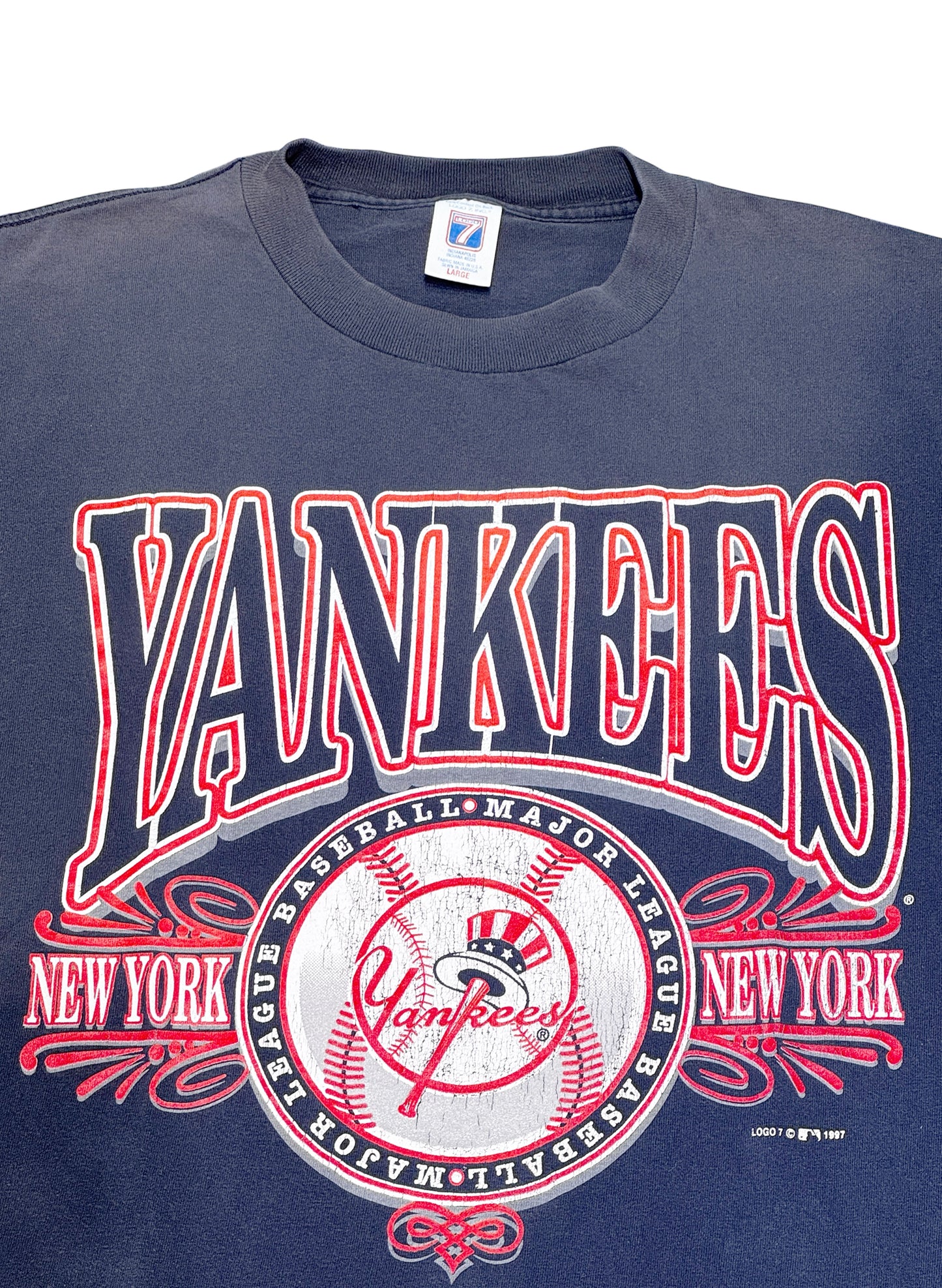 (SUP-581) 1997 NEW YORK YANKEES "FADE" TEE