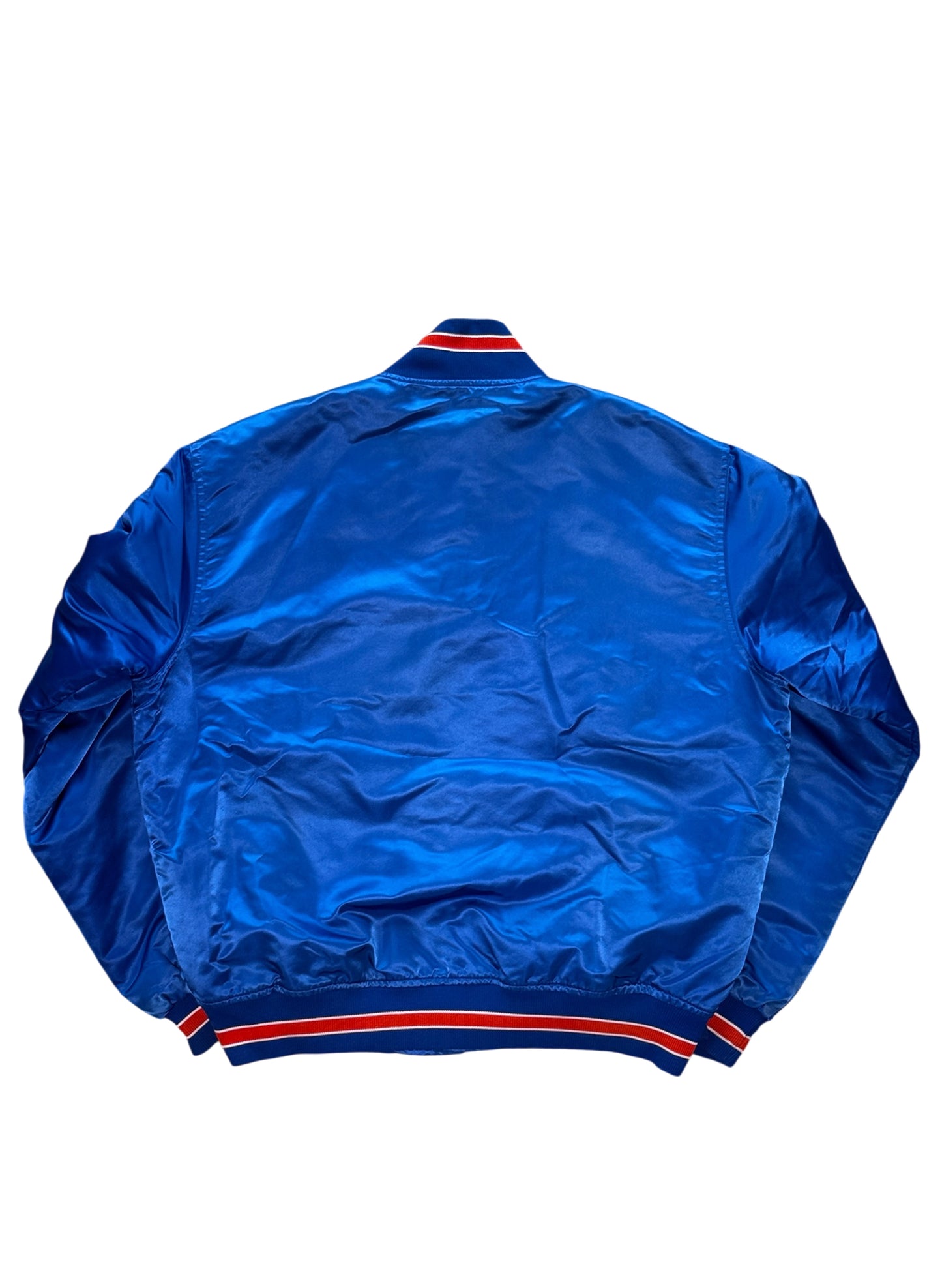 (SUP-761) STARTER NEW YORK METS NYLON STADIUM JACKET - L - MADE IN U.S.A.