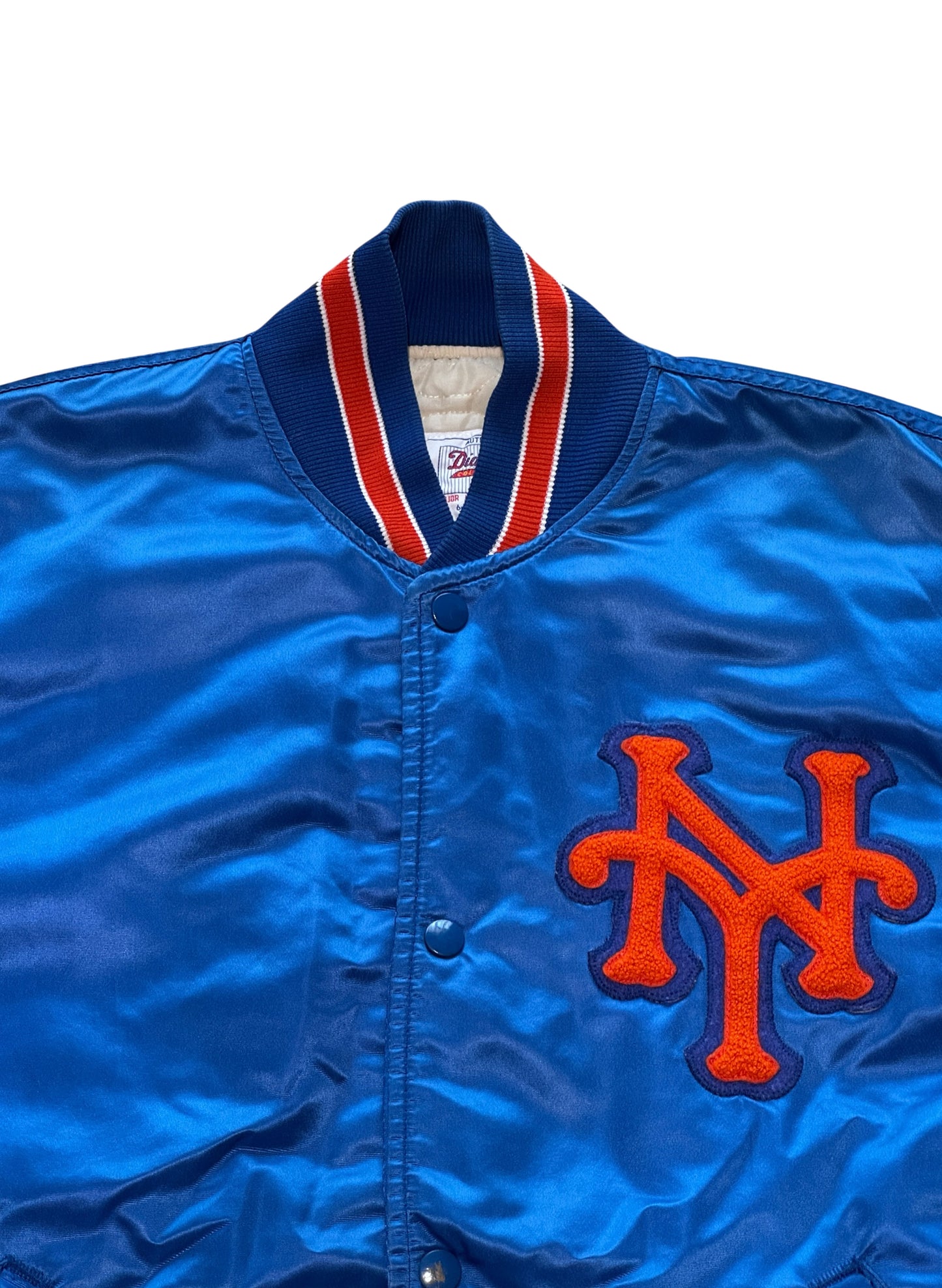 (SUP-761) STARTER NEW YORK METS NYLON STADIUM JACKET - L - MADE IN U.S.A.
