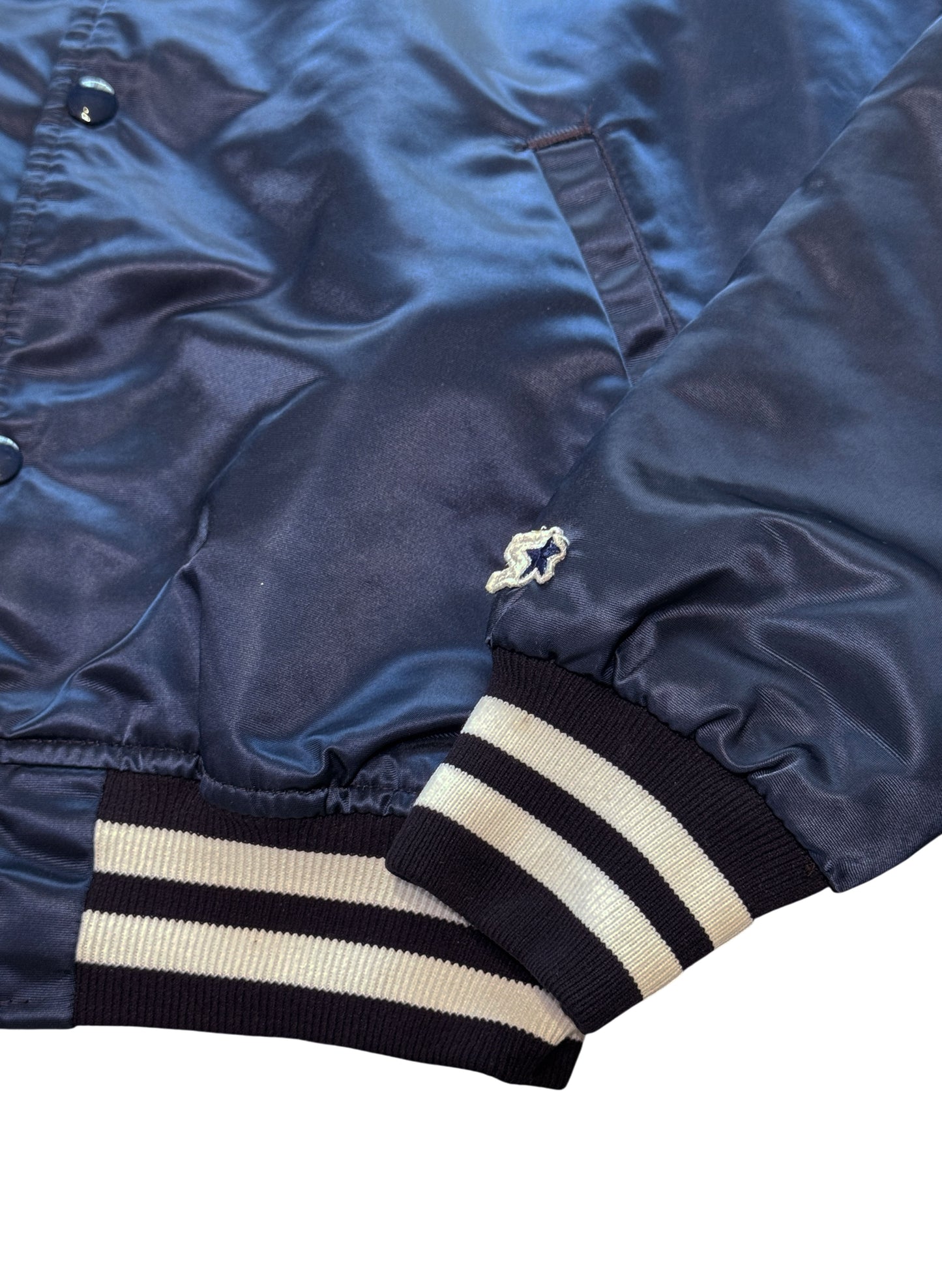 (SUP-762) STARTER NEW YORK YANKEES NYLON STADIUM JACKET - L - MADE IN U.S.A.