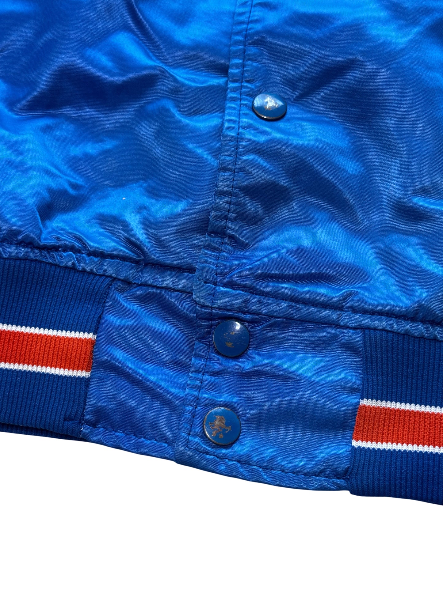 (SUP-761) STARTER NEW YORK METS NYLON STADIUM JACKET - L - MADE IN U.S.A.