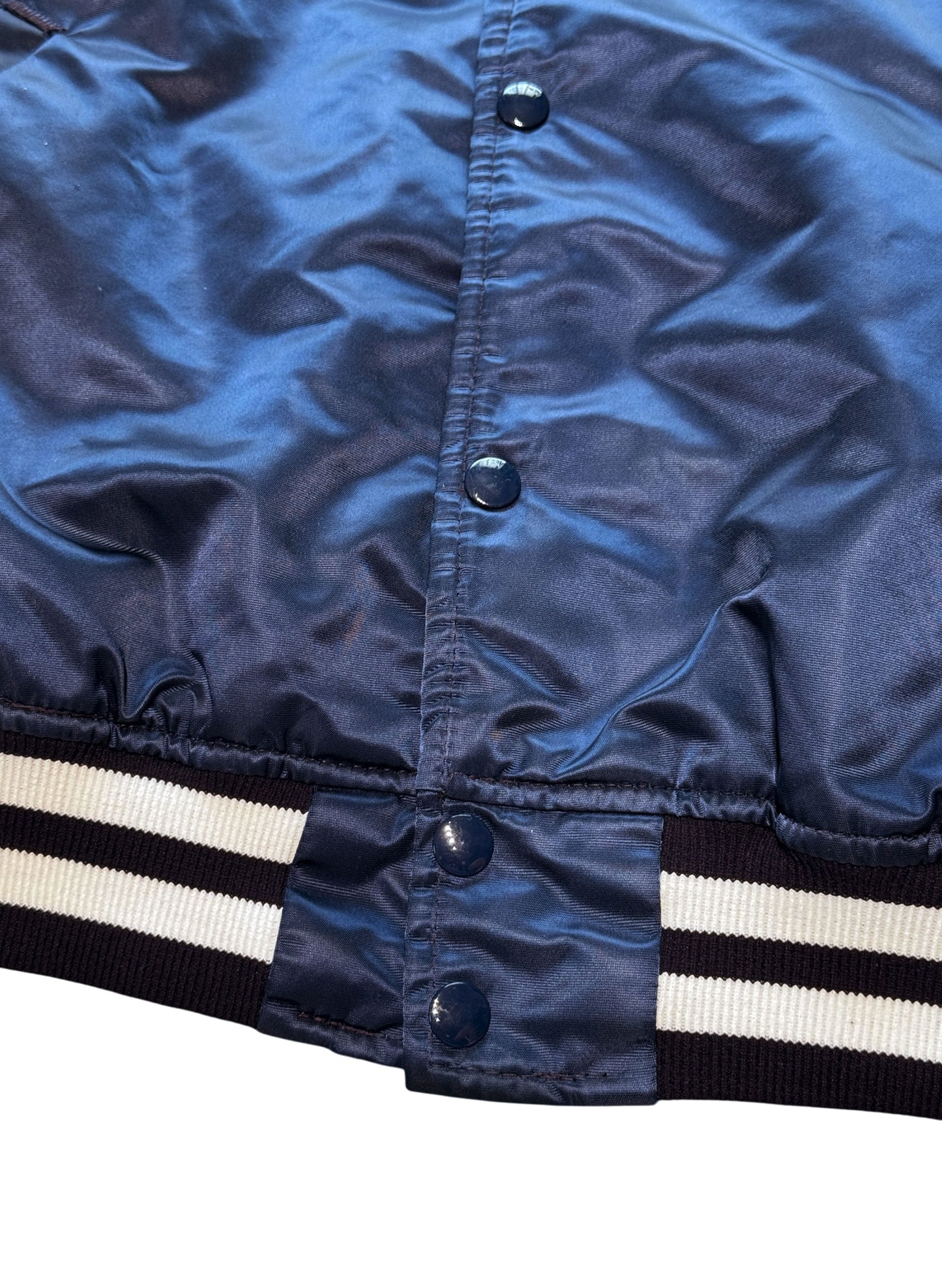 (SUP-762) STARTER NEW YORK YANKEES NYLON STADIUM JACKET - L - MADE IN U.S.A.