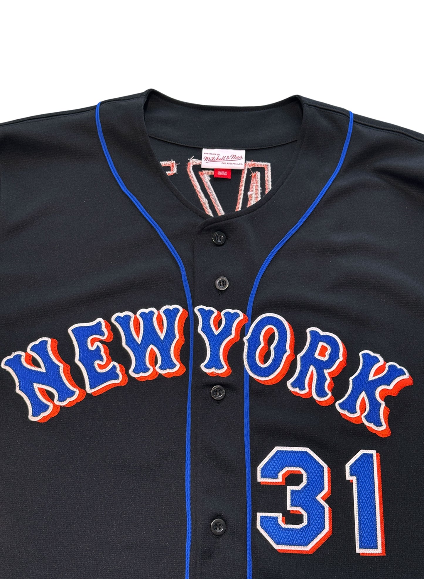 (SUP-377) Mitchell&Ness NEW YORK METS "31" Mike Piazza (48・XLサイズ)