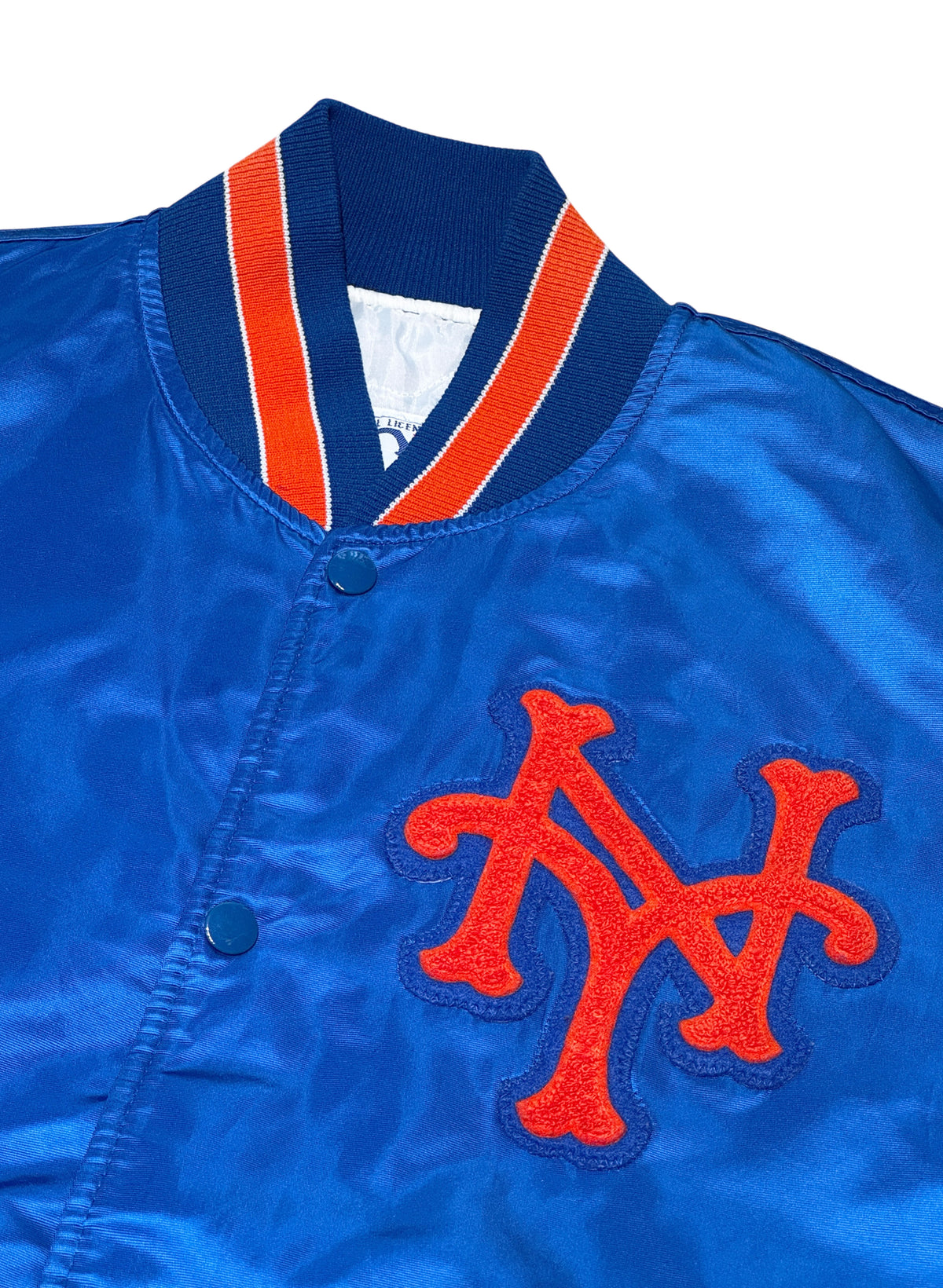 (SUP-871) STARTER NEW YORK METS NYLON QUILTING JACKET - L