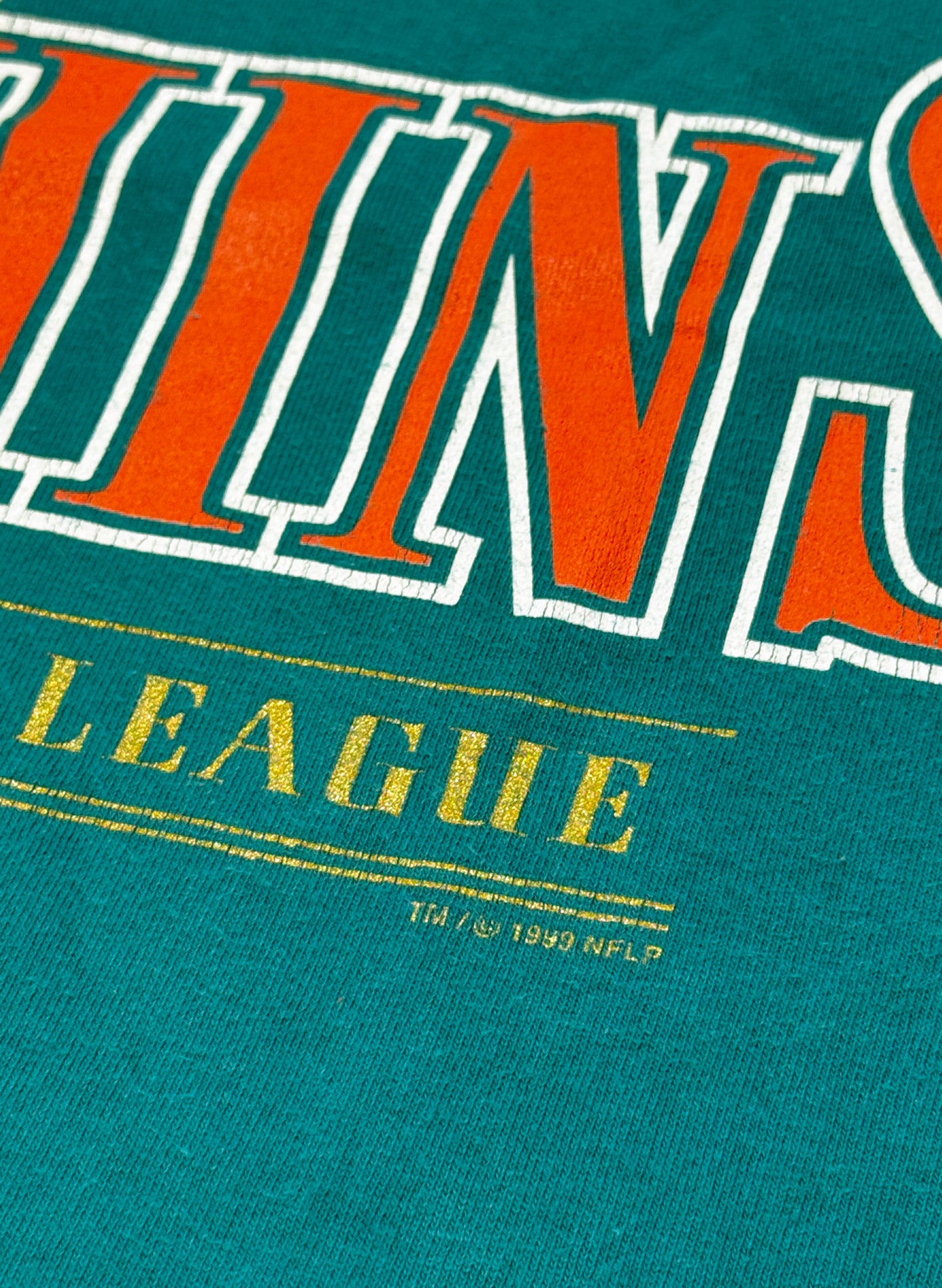 (SUP-733) 90s NFL MIAMI DOLPHINS S/S TEE