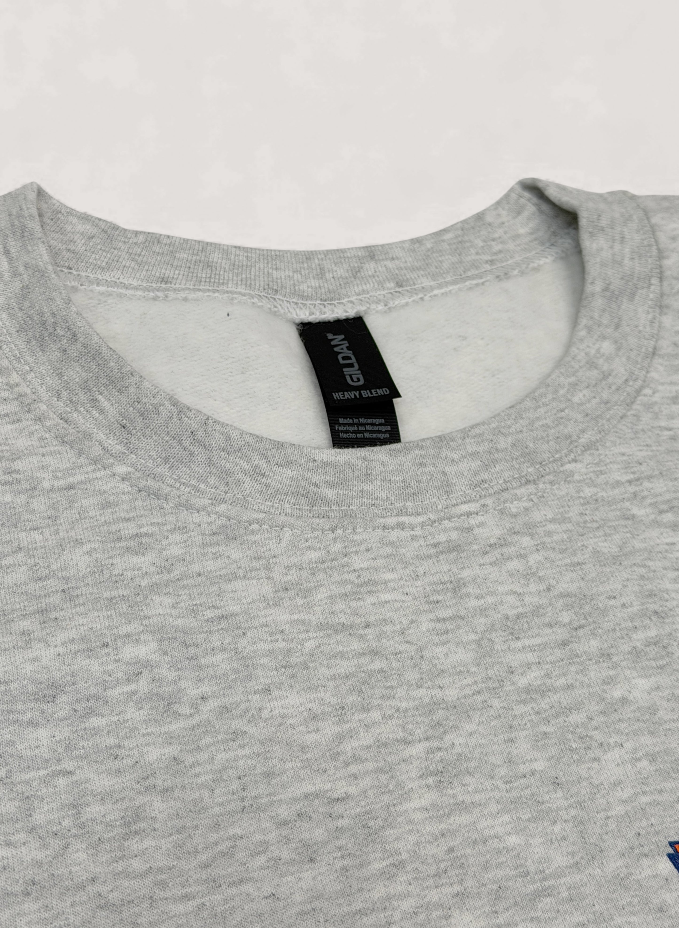 MASTERPIECE SOUND x WOODBLOCK CREW NECK SWEAT GREY (WB-25AW-016)