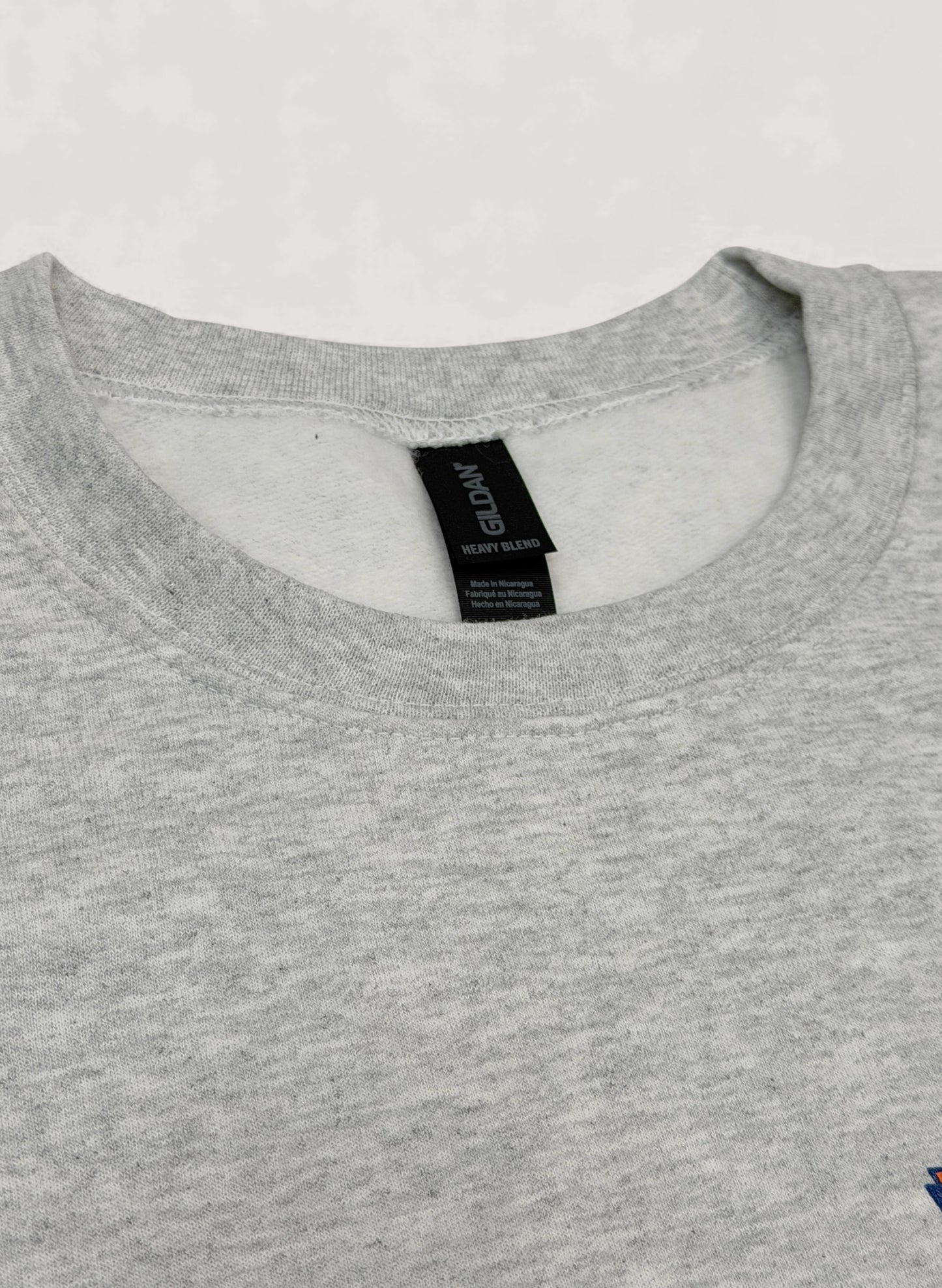 MASTERPIECE SOUND x WOODBLOCK CREW NECK SWEAT GREY (WB-25AW-016)