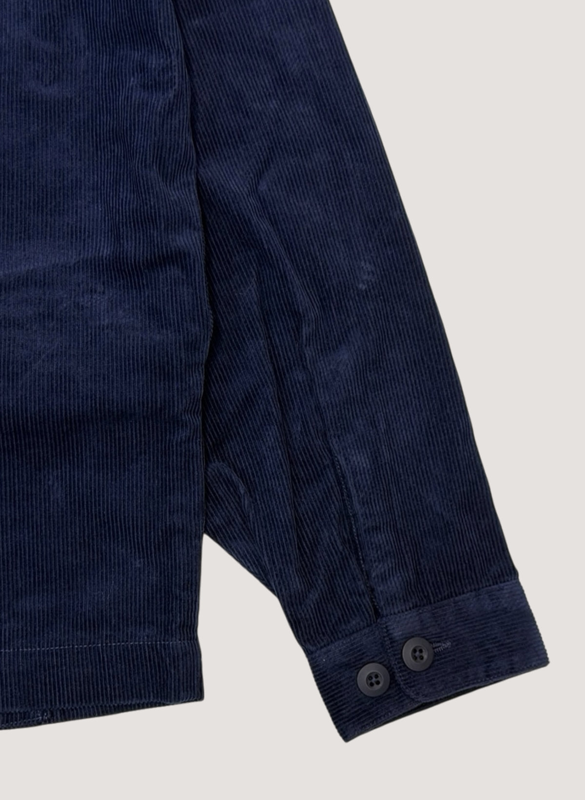 WOODBLOCK CORDURAY 2BTN WIDE SLEEVE JACKET NAVY (WB-26AW-009)