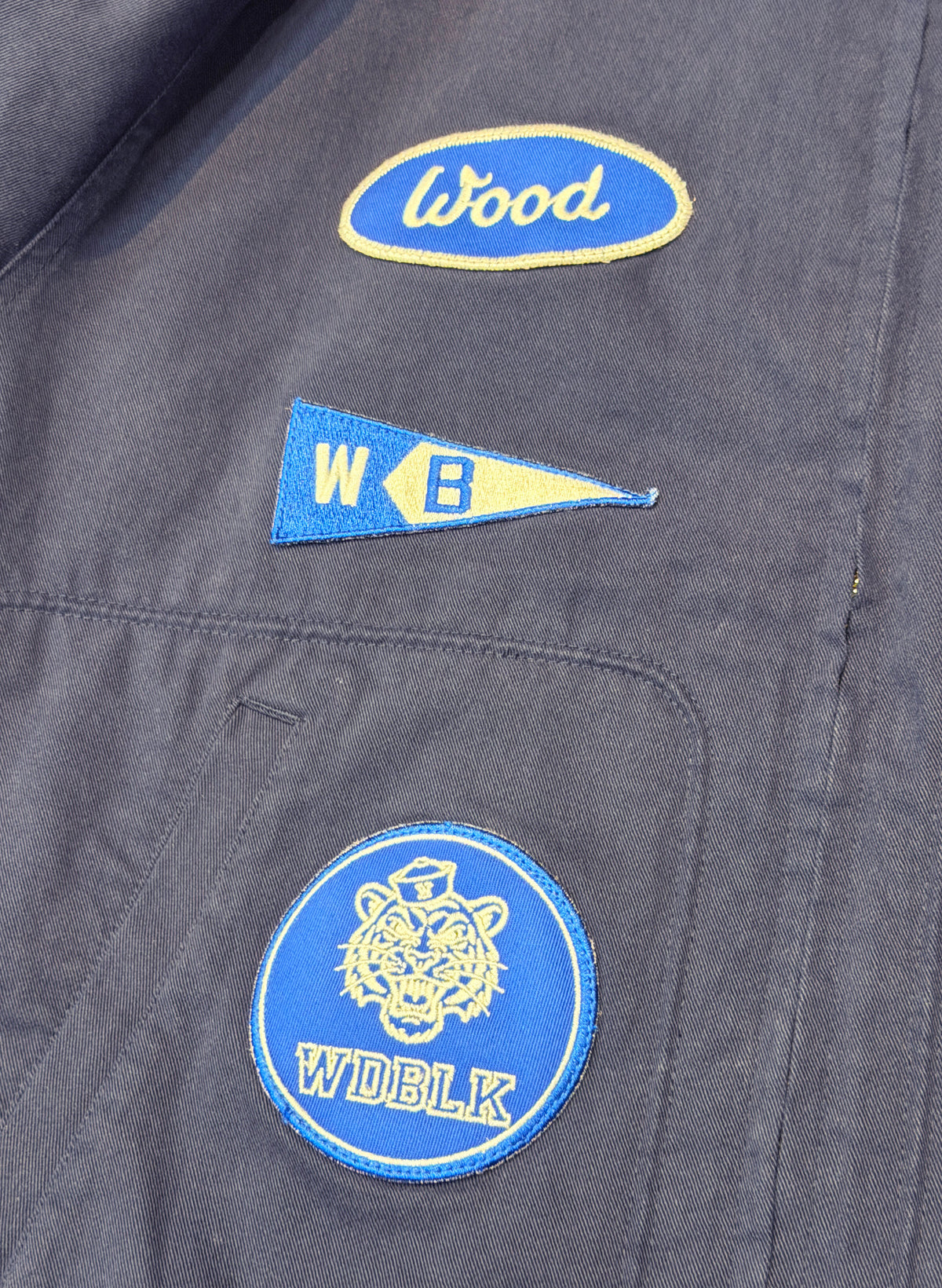 WOODBLOCK BOY SCOUT JACKET NAVY(WB-26AW-004)