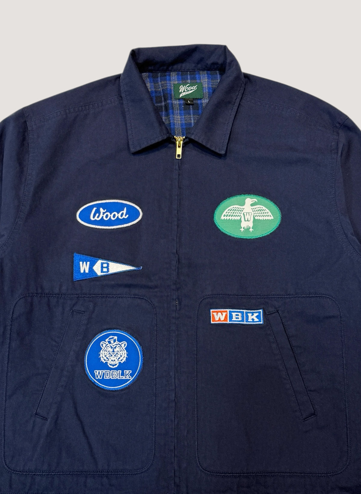 WOODBLOCK BOY SCOUT JACKET NAVY(WB-26AW-004)