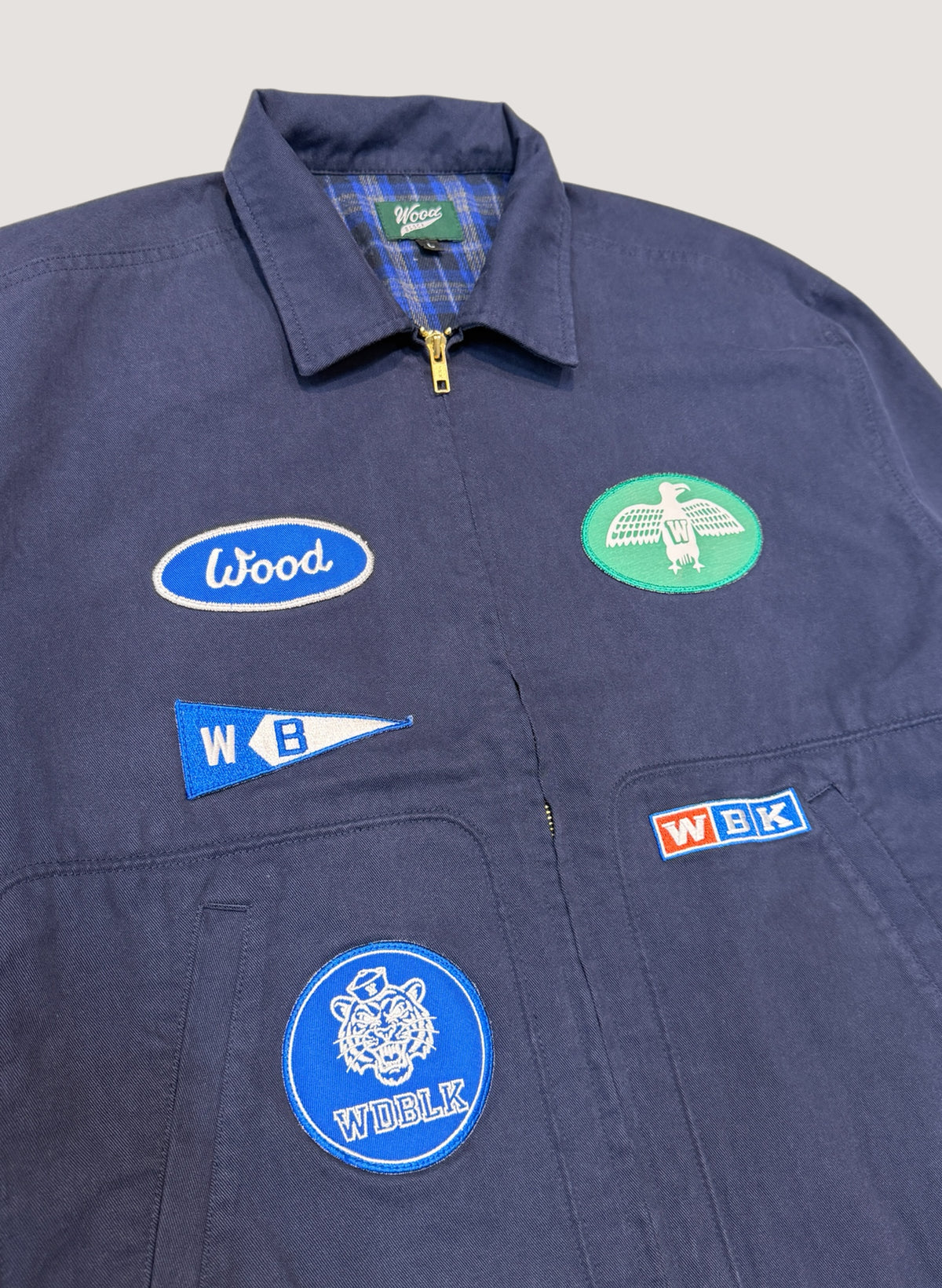WOODBLOCK BOY SCOUT JACKET NAVY(WB-26AW-004)