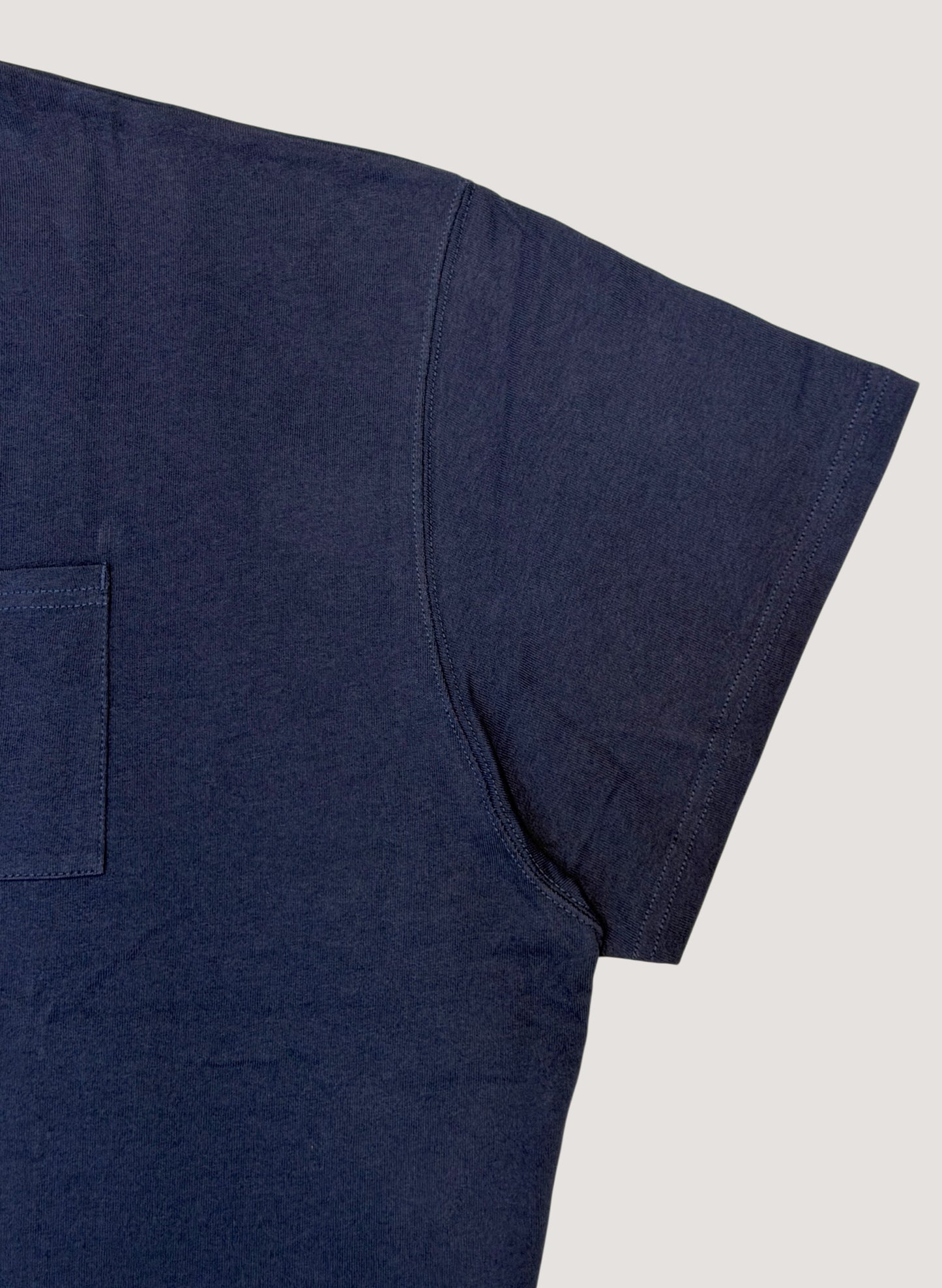 WOODBLOCK x TSUYOSHI YAMANAKA NEW YORK POCKET T-SHIRT NAVY (WB-26SS-024)
