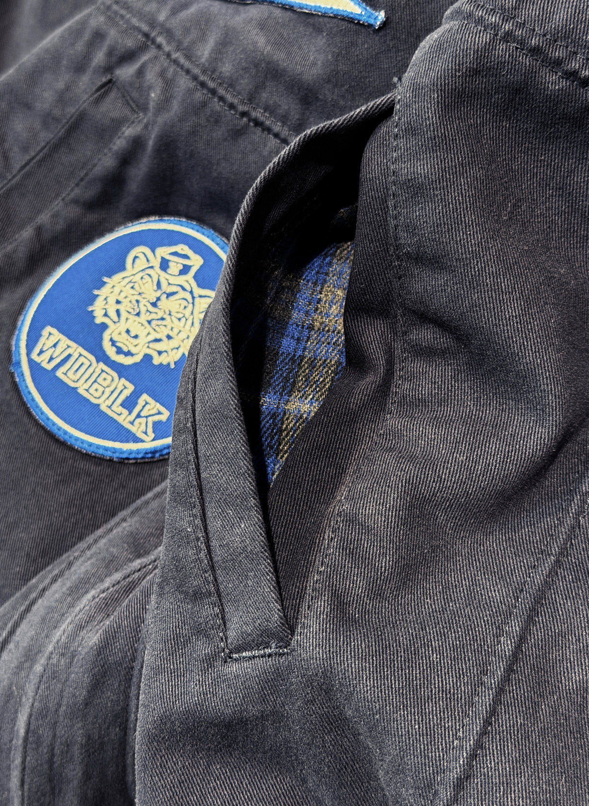 WOODBLOCK BOY SCOUT JACKET NAVY(WB-26AW-004)