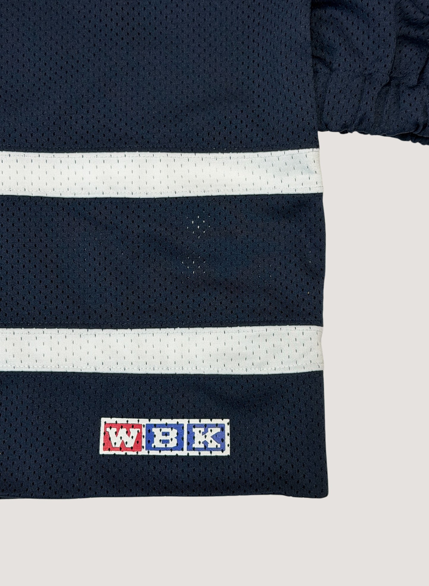 WOODBLOCK LS MESH HOCKEY JERSEY NAVY/WHITE (WB-26AW-001)