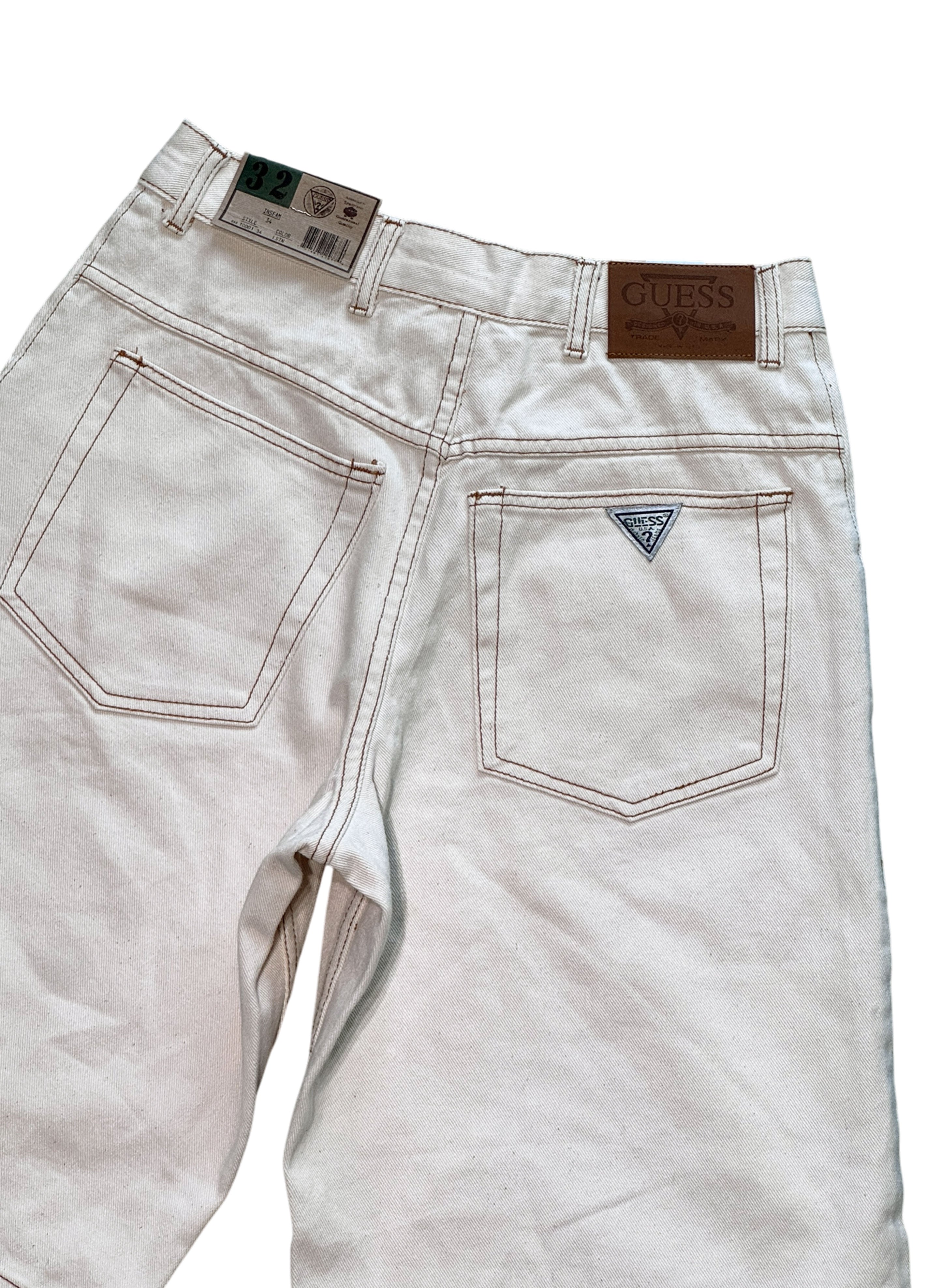 SUP-722) DEADSTOCK GUESS DENIM JORTS 